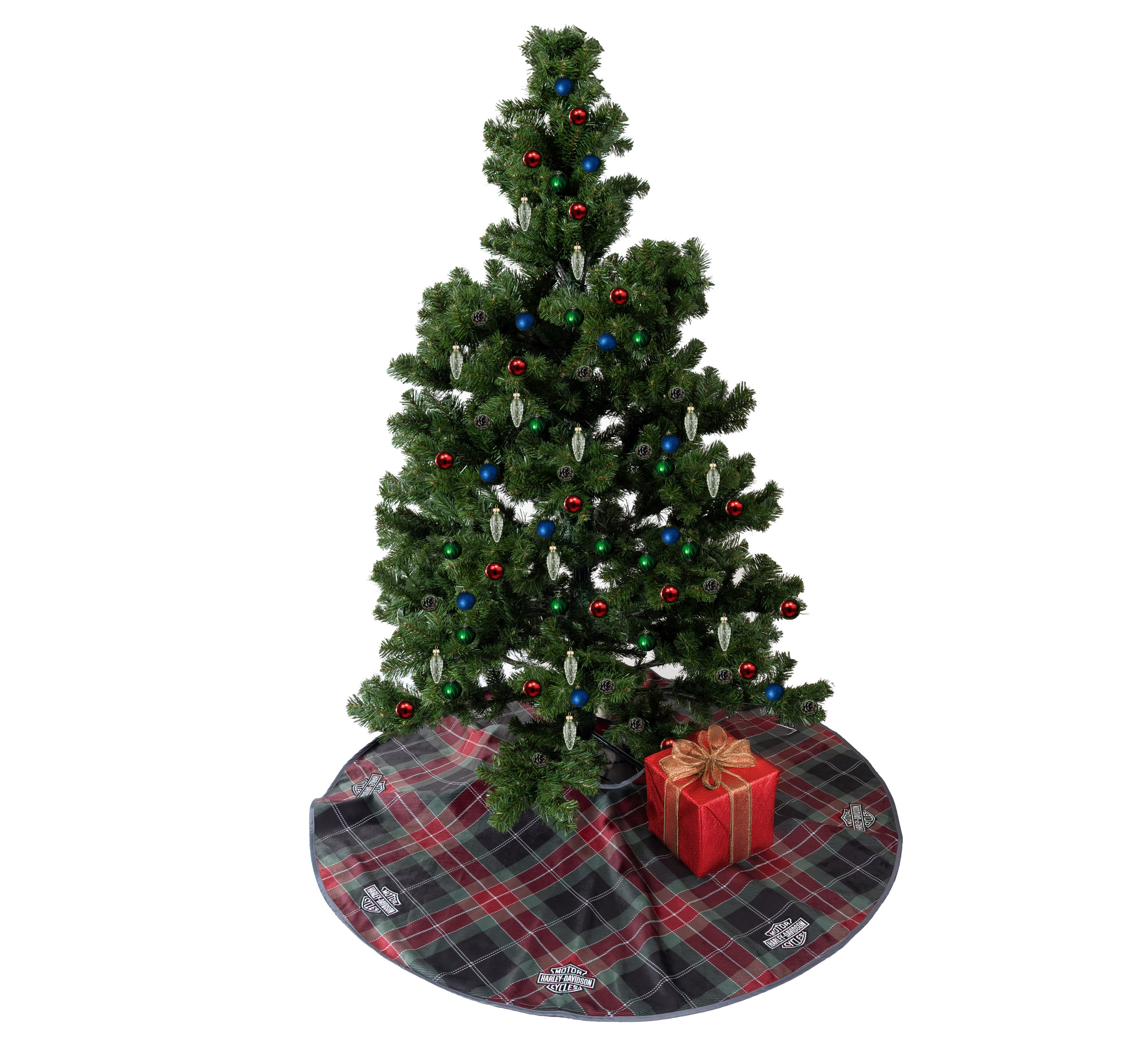Holiday Plaid Tree Skirt