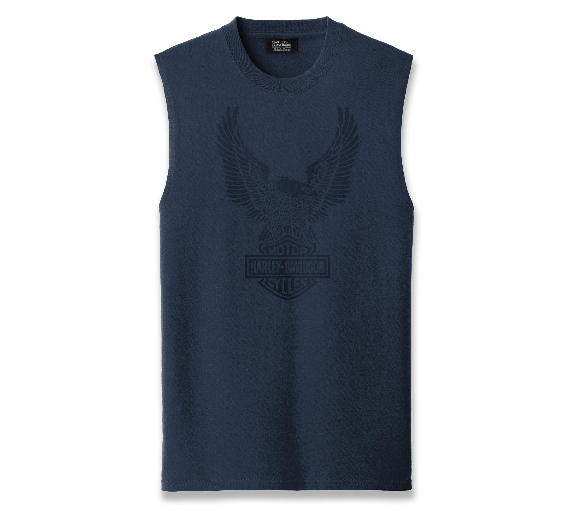 Men's Tonal Upswept Eagle Muscle Tee