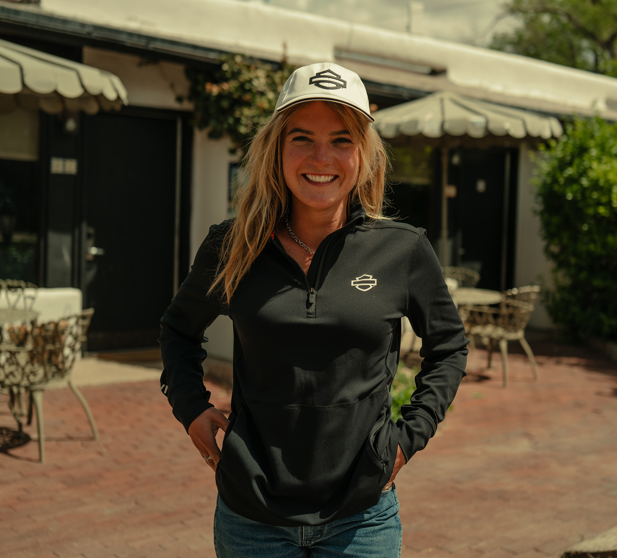 Casquette pour queue de cheval H-D Essential pour femmes