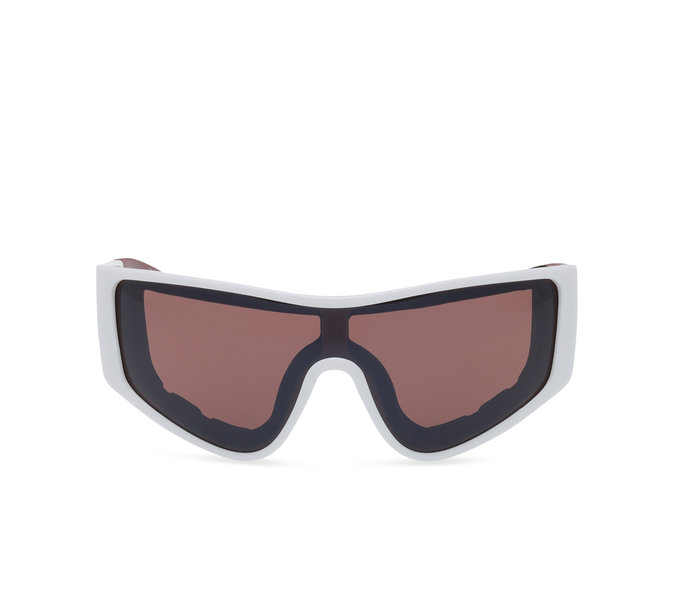Edgy Shield Injected Motorcycle Riding Sunglasses