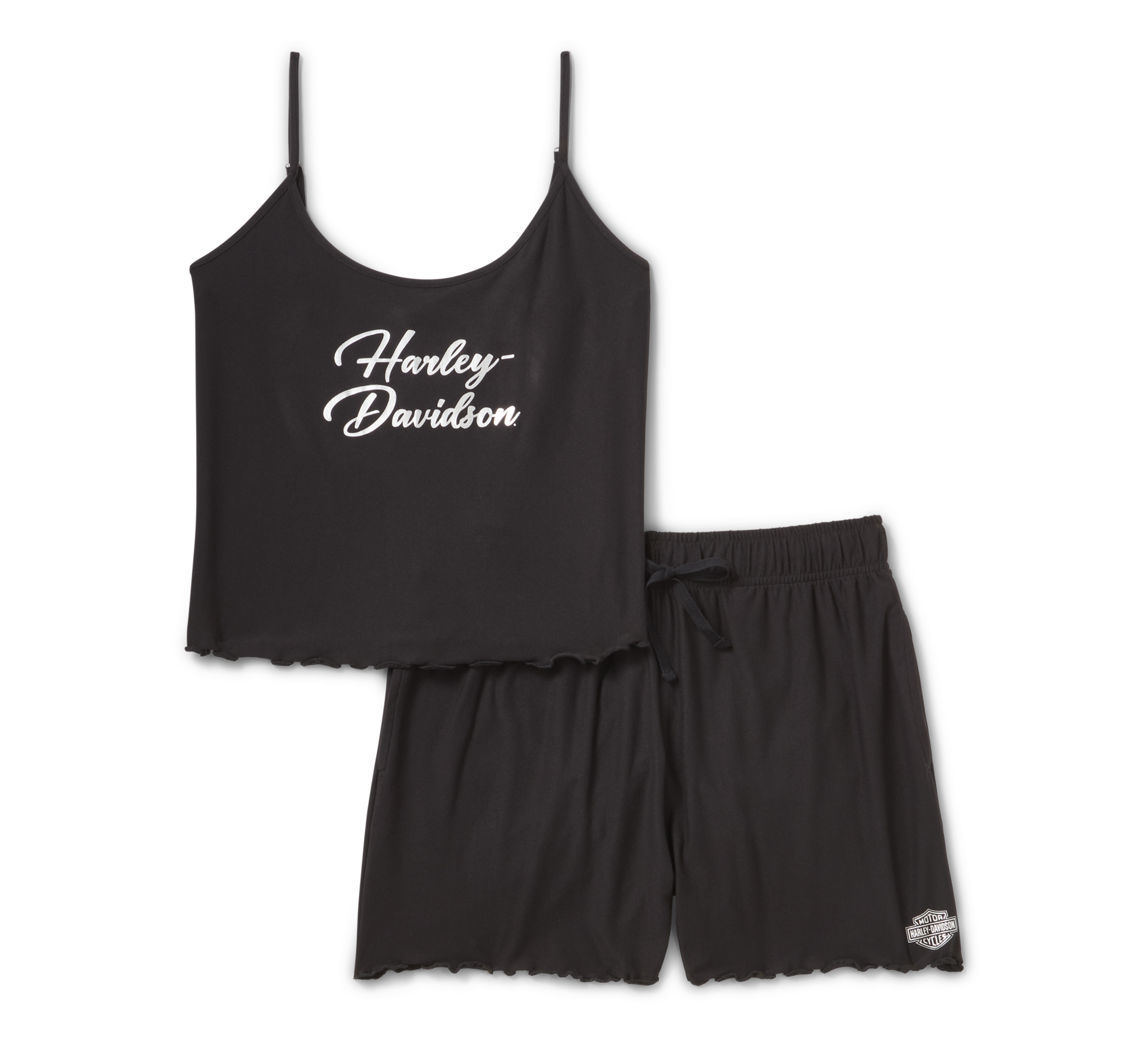 Women's Lettuce Edge Tank & Short Set