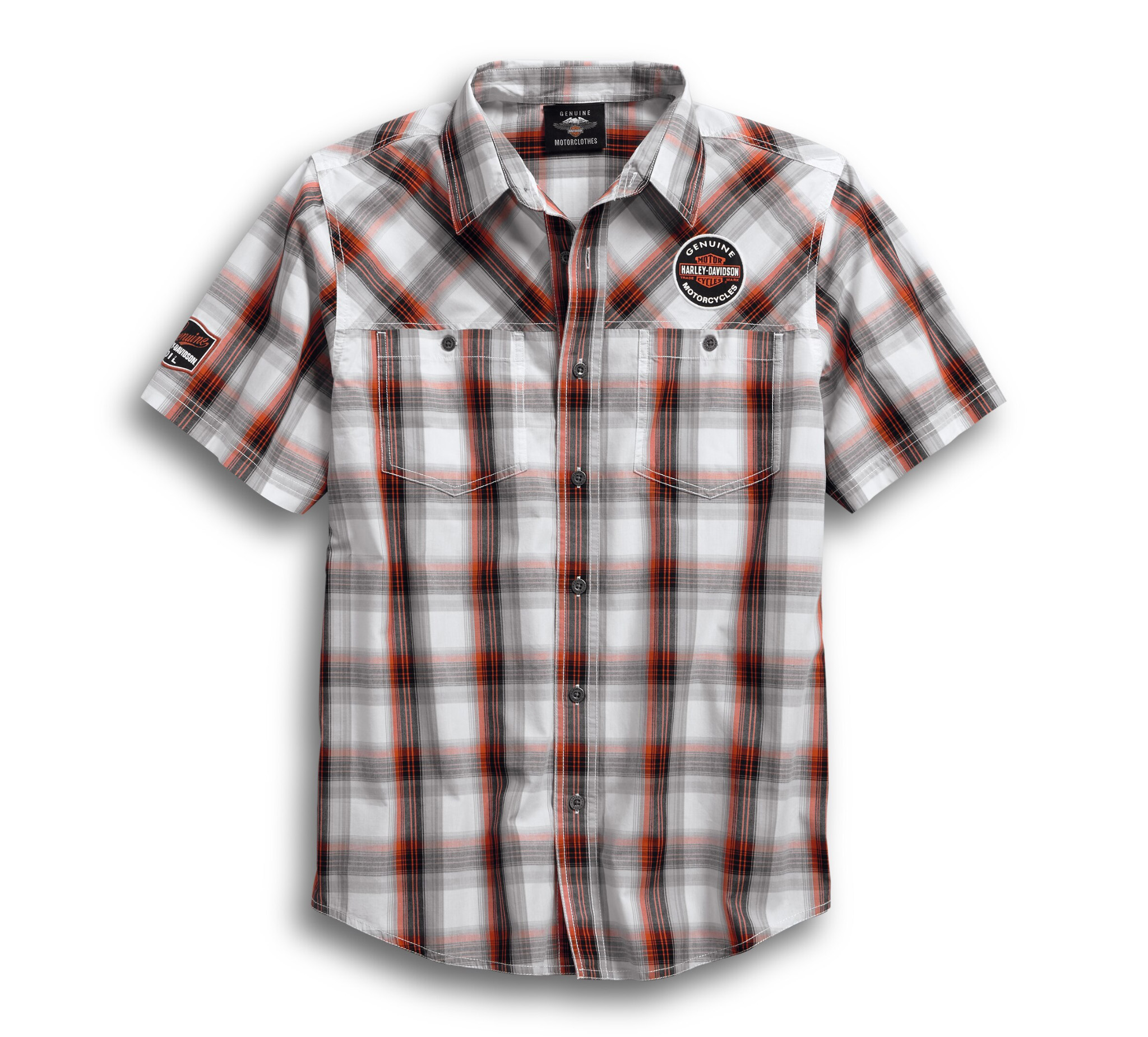 Men's Genuine Oil Can Plaid Shirt