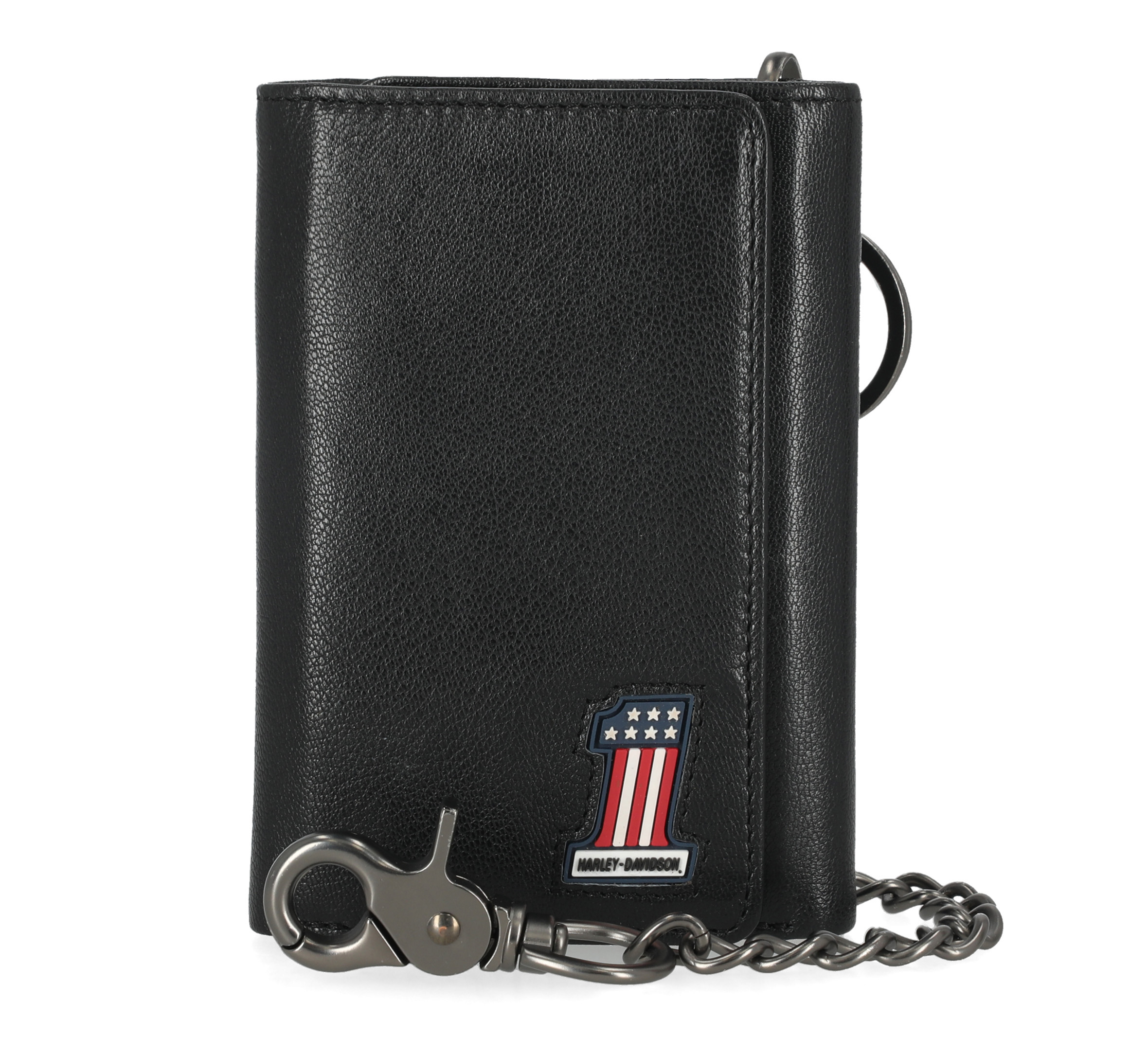 1 Logo Trifold Wallet With Chain | Harley-Davidson USA