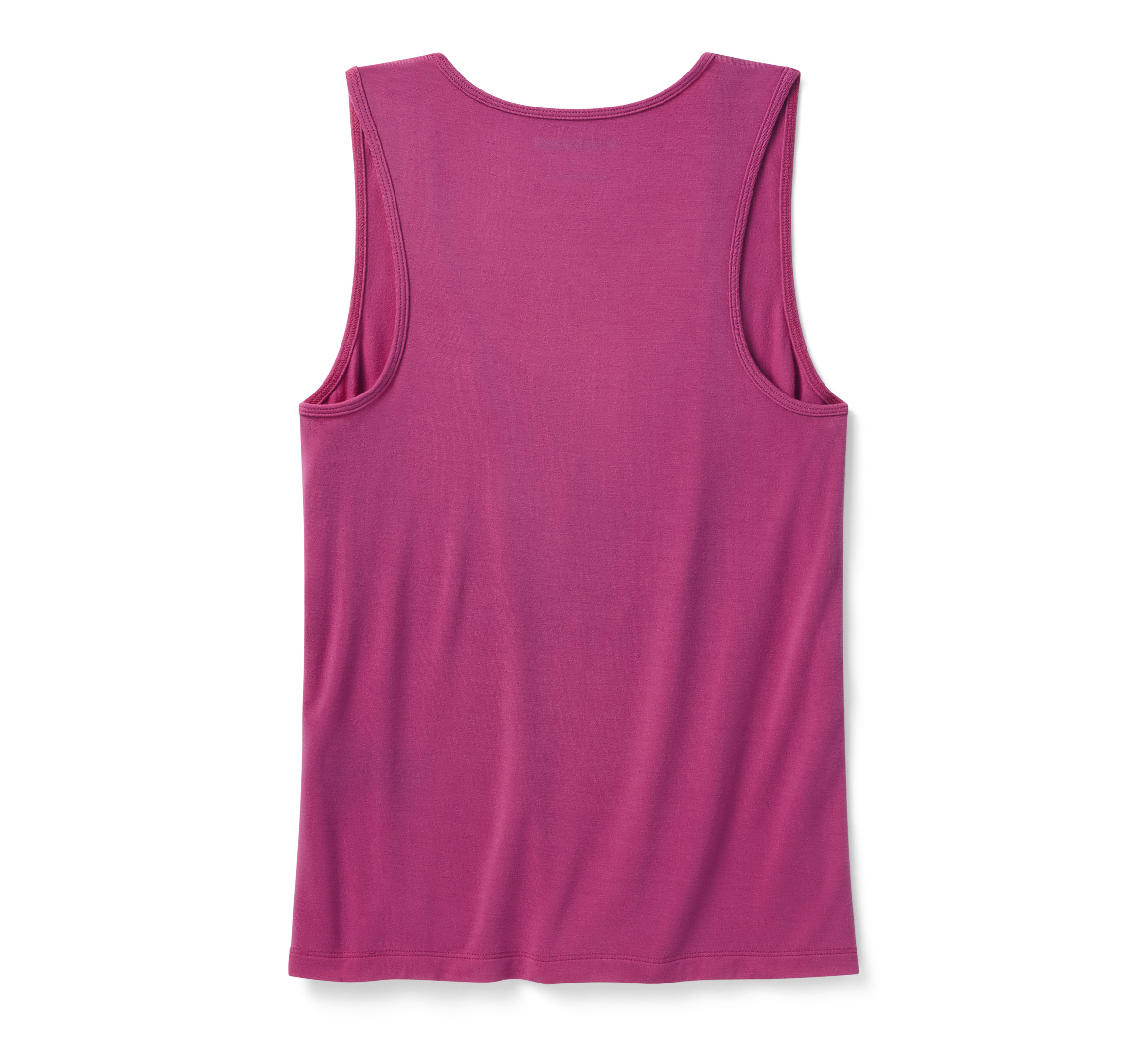 Camiseta sin magas Bling Chromatic Notch Neck