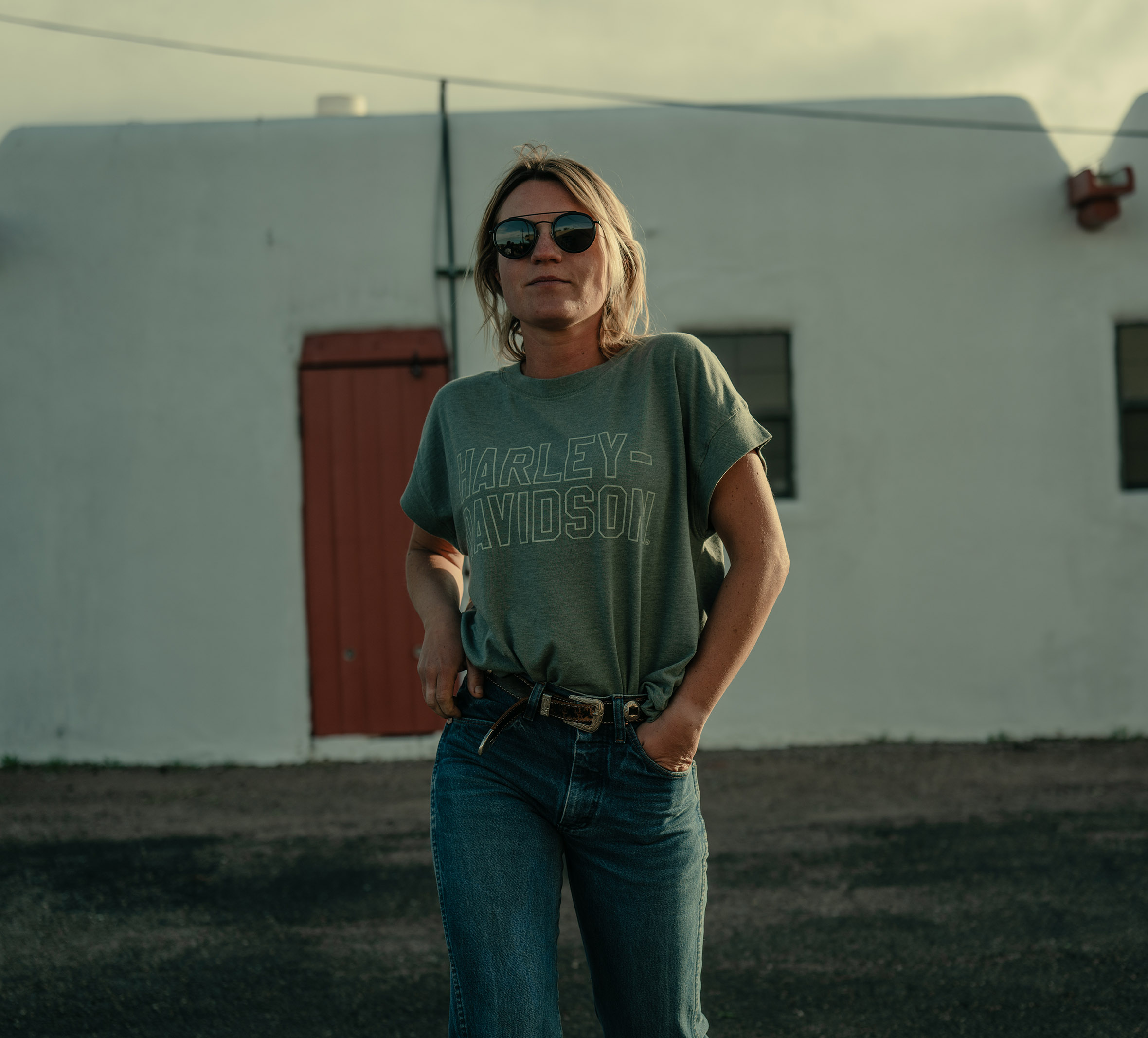 Women's H-D Font Tee