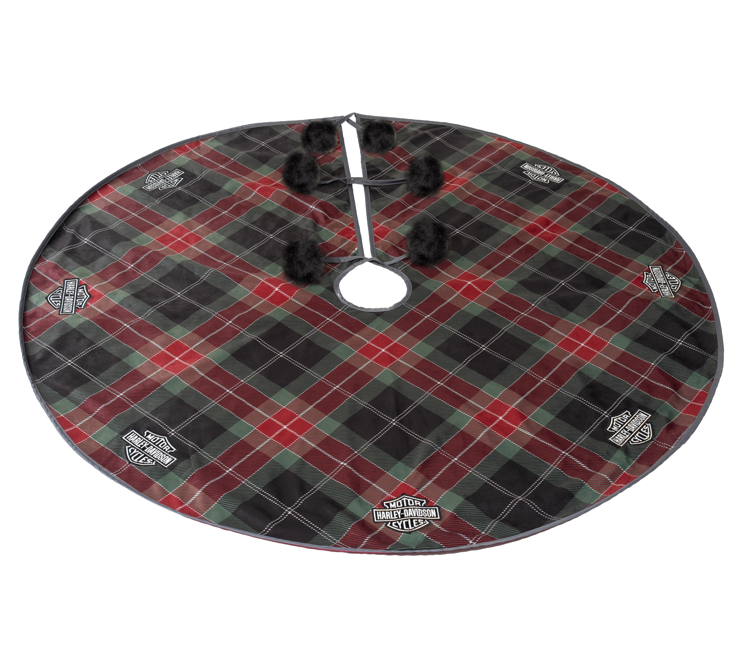Holiday Plaid Tree Skirt