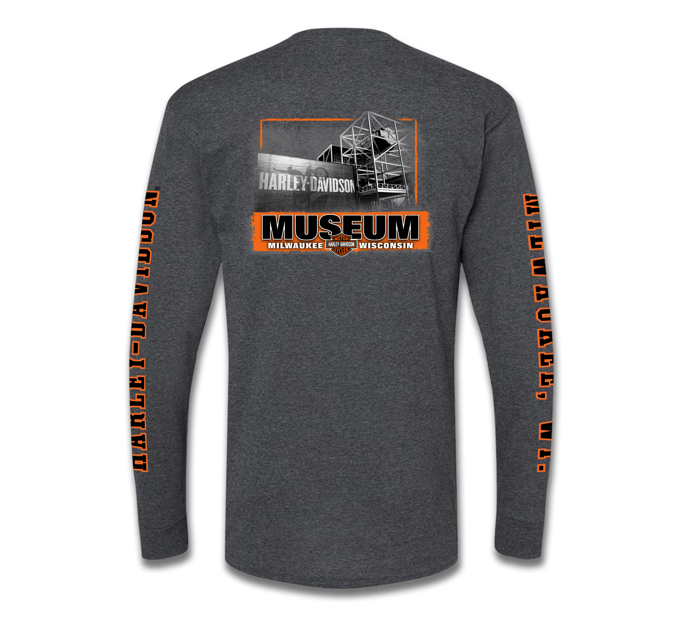 Men's Trademark Bar & Shield Long Sleeve Tee