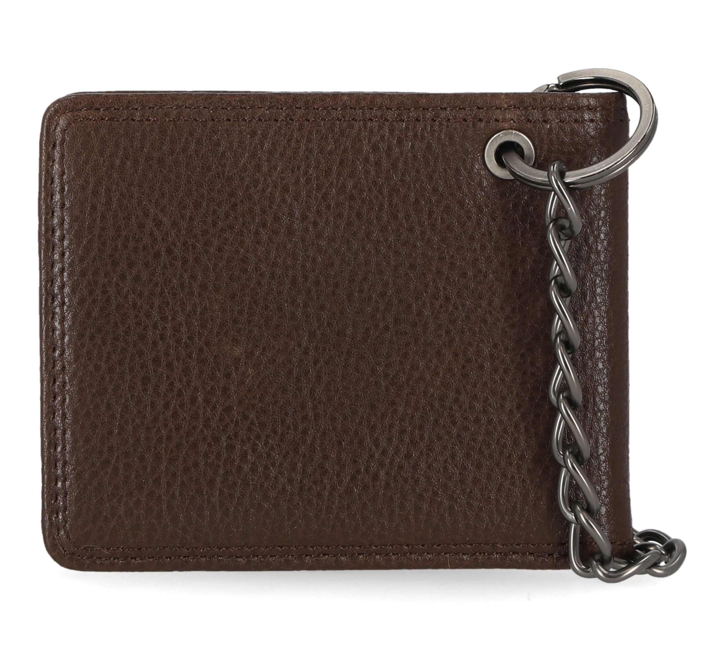 Mens Eagle Billfold Wallet With Chain