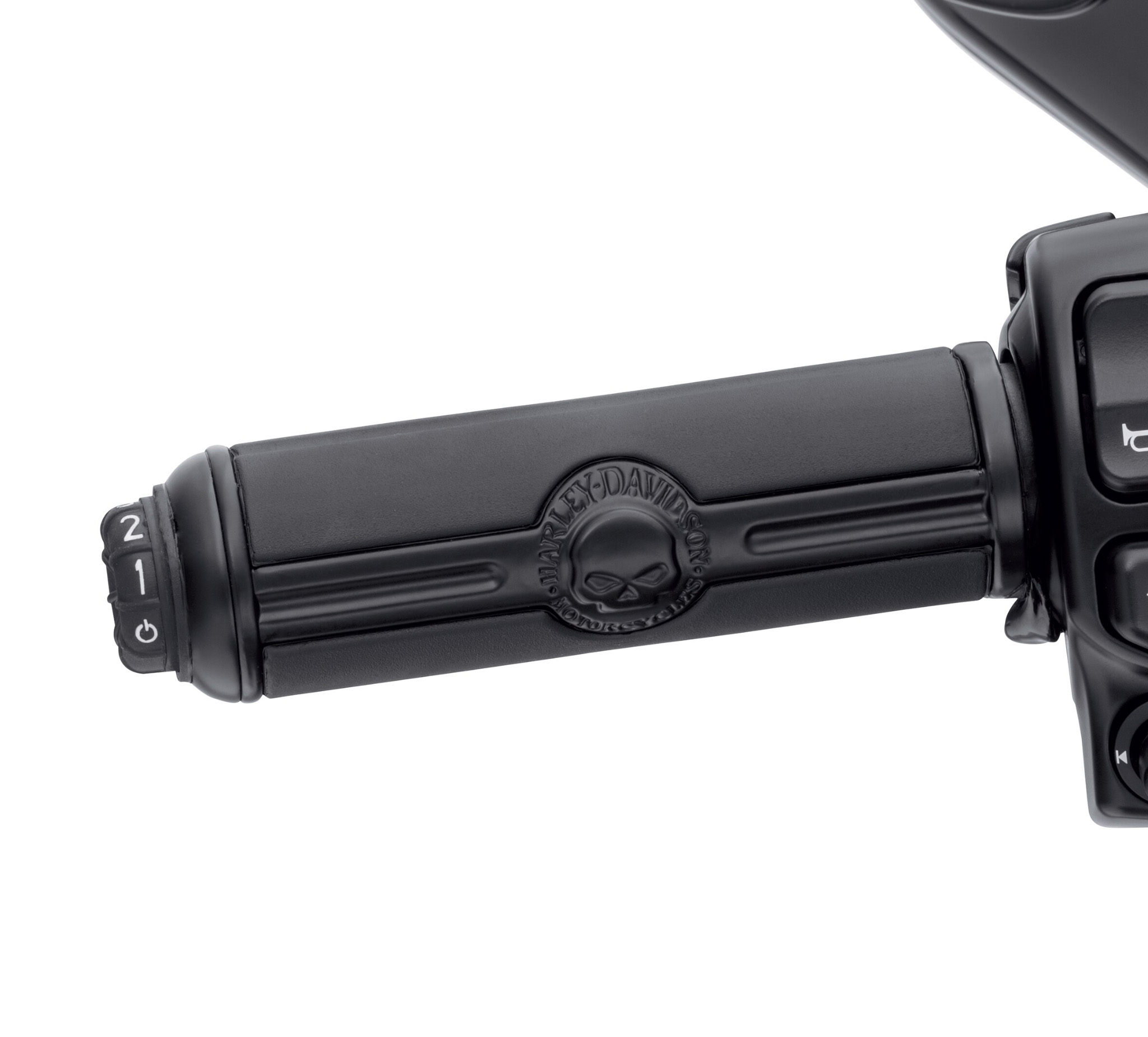 Willie G Skull Heated Hand Grips