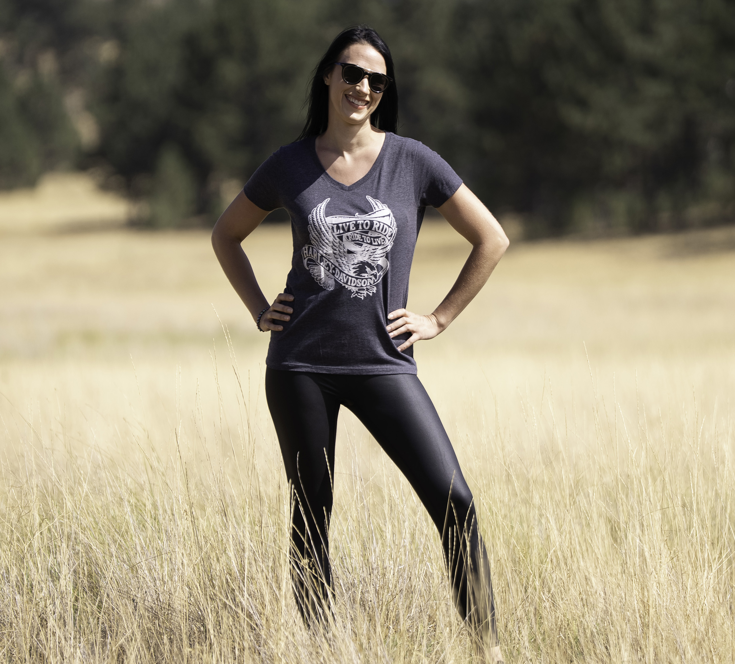 Live to Ride V-Neck Tee | Harley-Davidson USA
