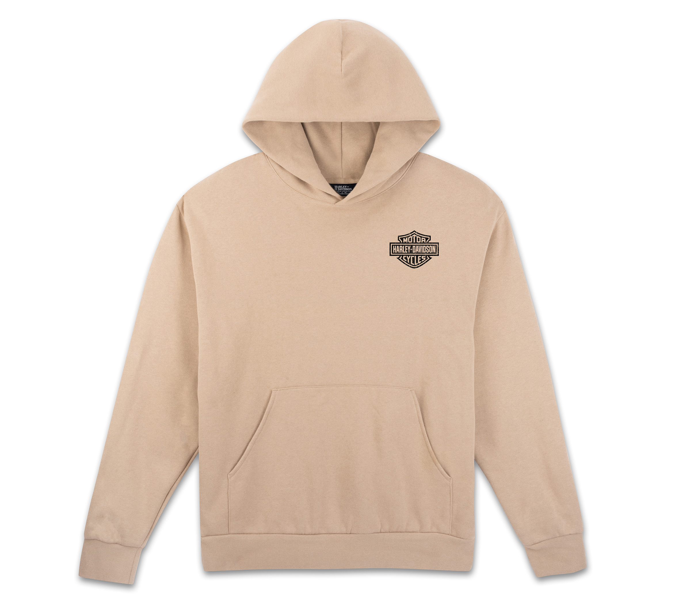 HARLEY DAVIDSON（ハーレーダビッドソン）パーカー　Ｌ　ベージュ Heritage Bar & Shield Midweight Hoodie | Harley-Davidson USA