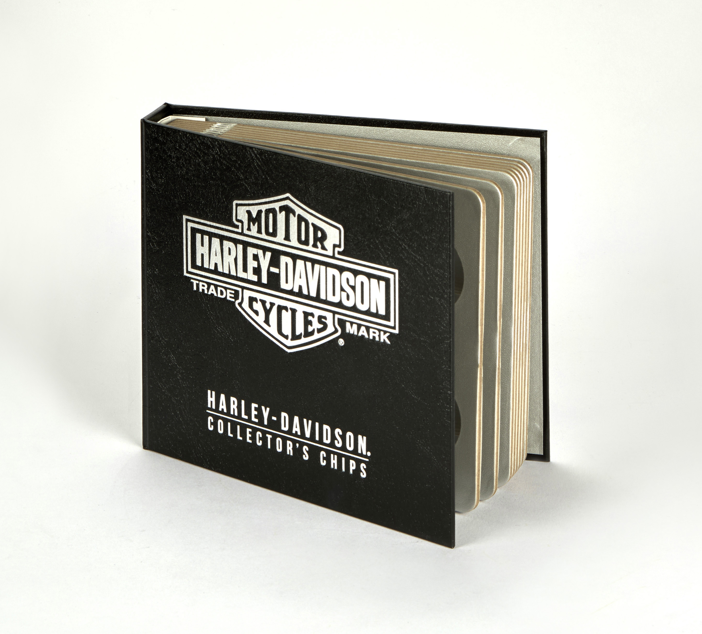 H-D Poker Chip Album 48-chip ct