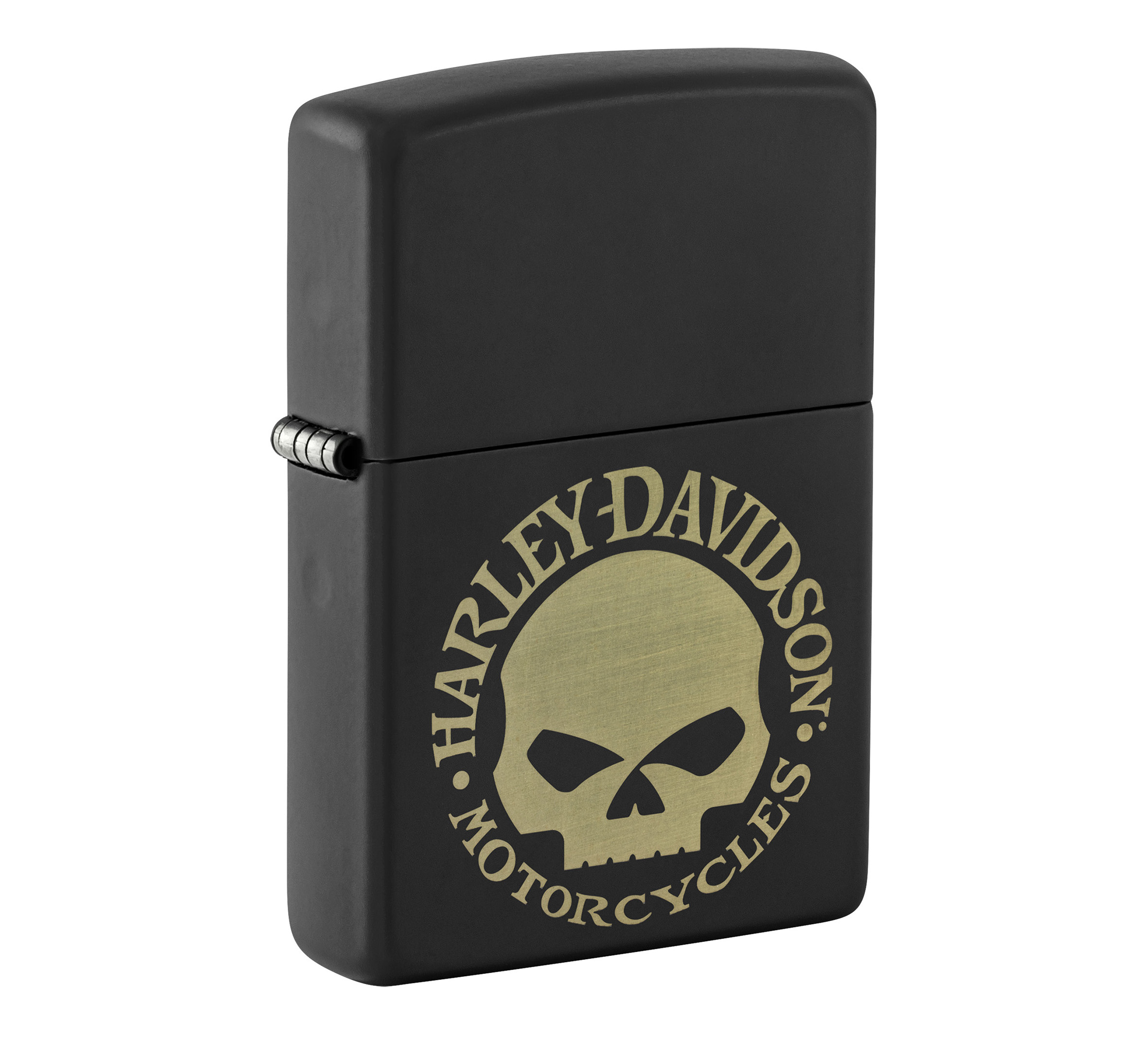 Harley-Davidson Willie G Skull Zippo Black Matte Windproof Lighter