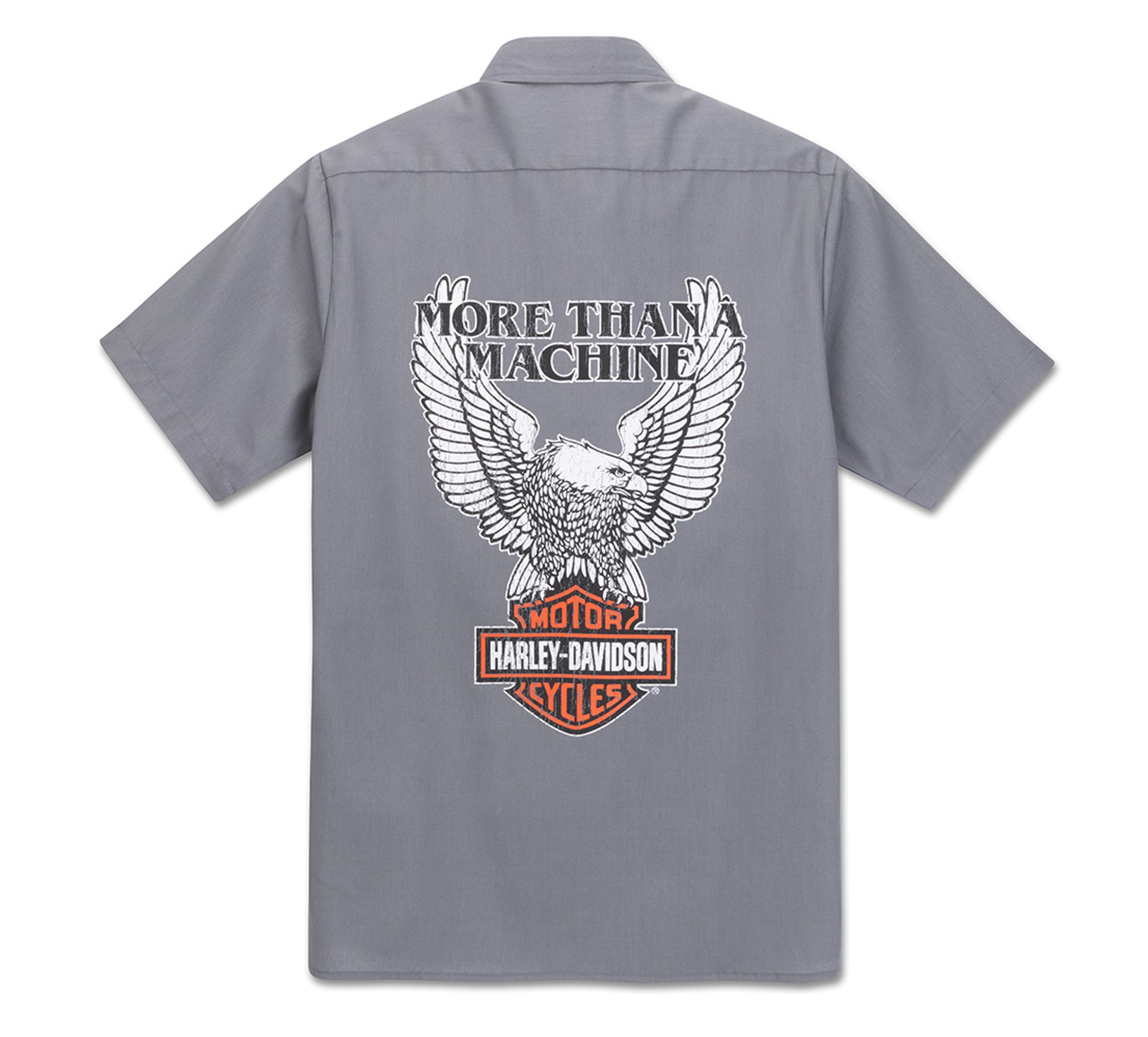 Men's Pinstripe Motorcycle Work Shirt | Harley-Davidson USA