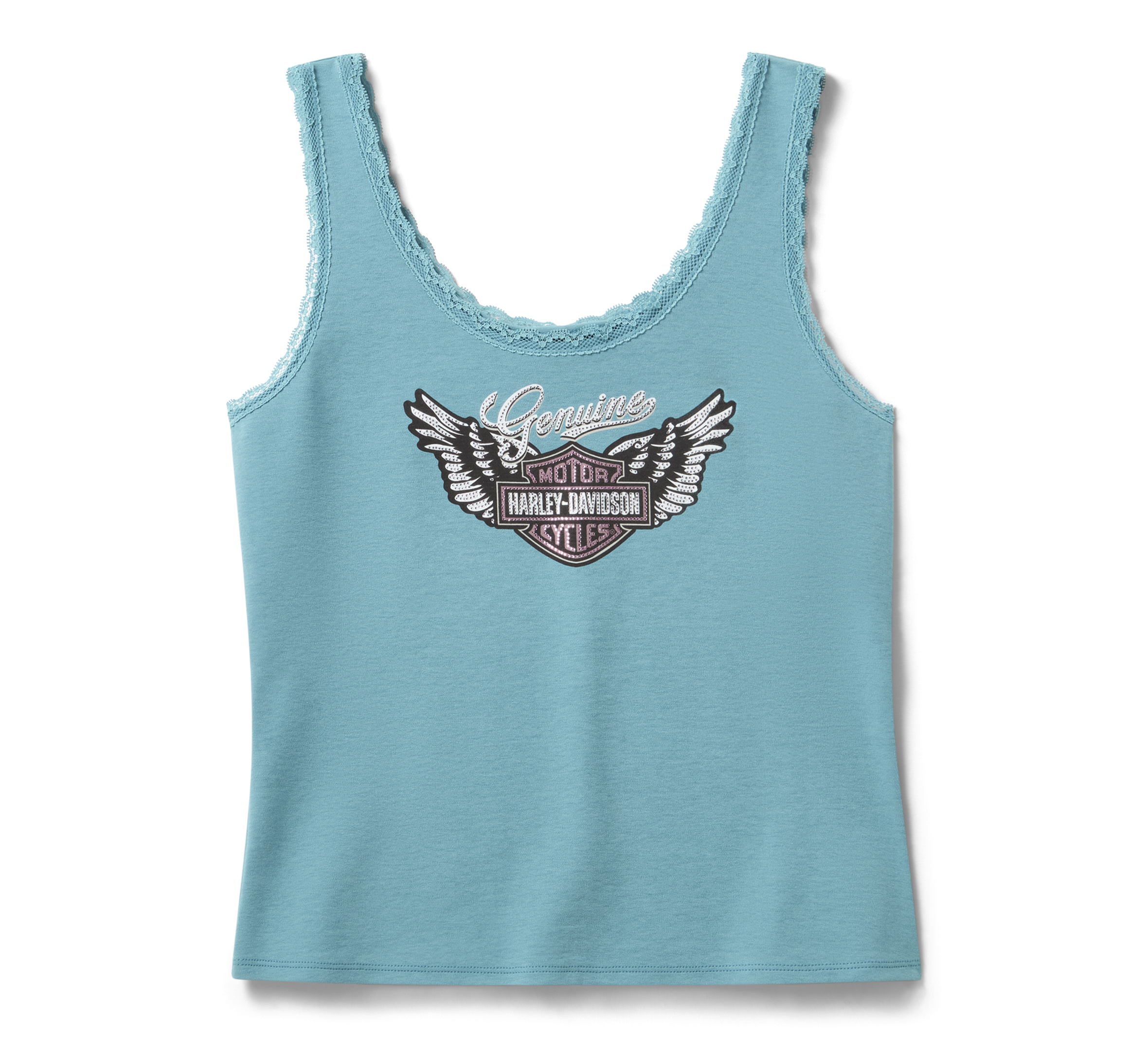 Women's Winged Bling Lace Tank | Harley-Davidson CA