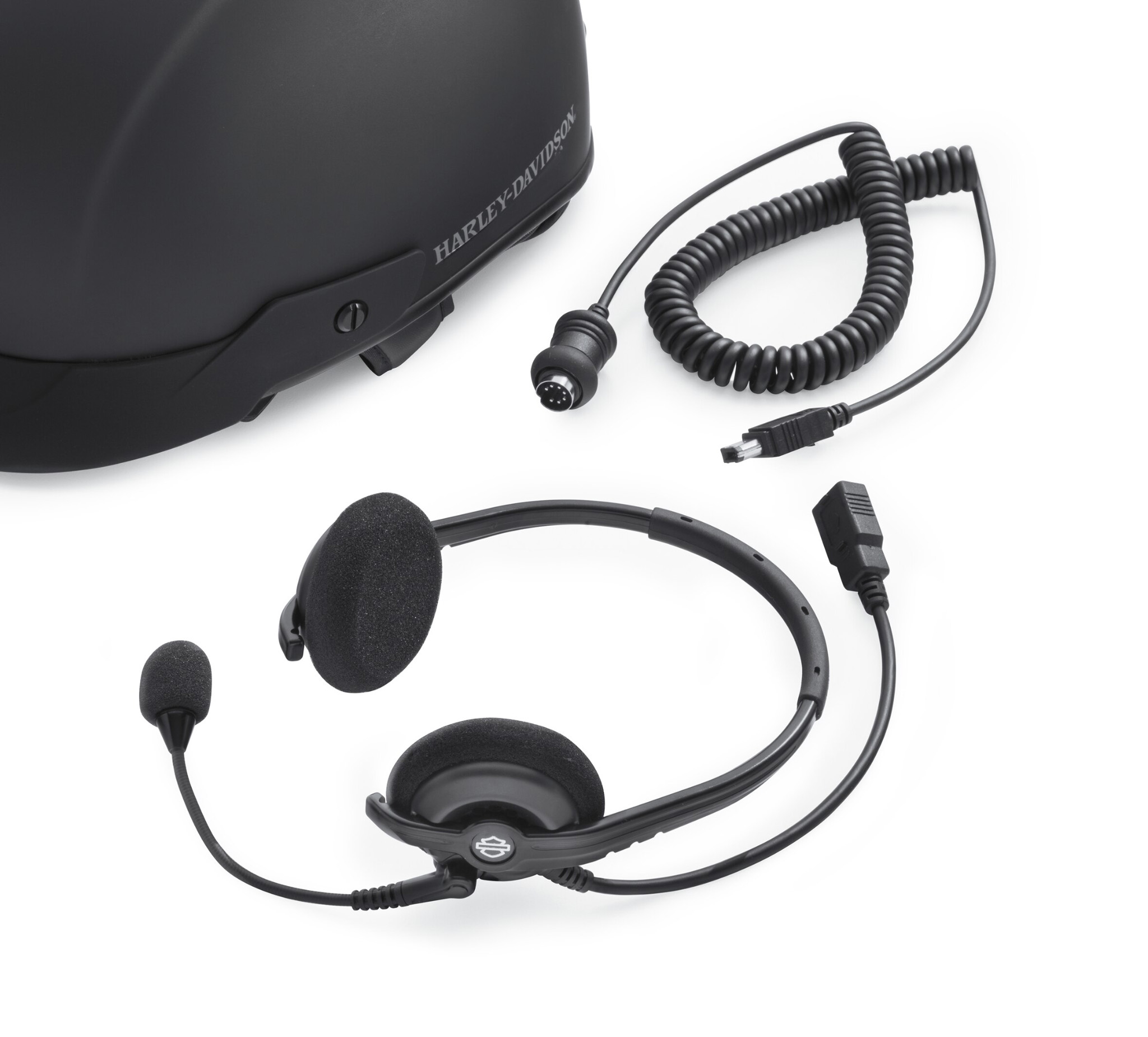 Boom! Audio Premium Half Helmet Music & Communications Headset