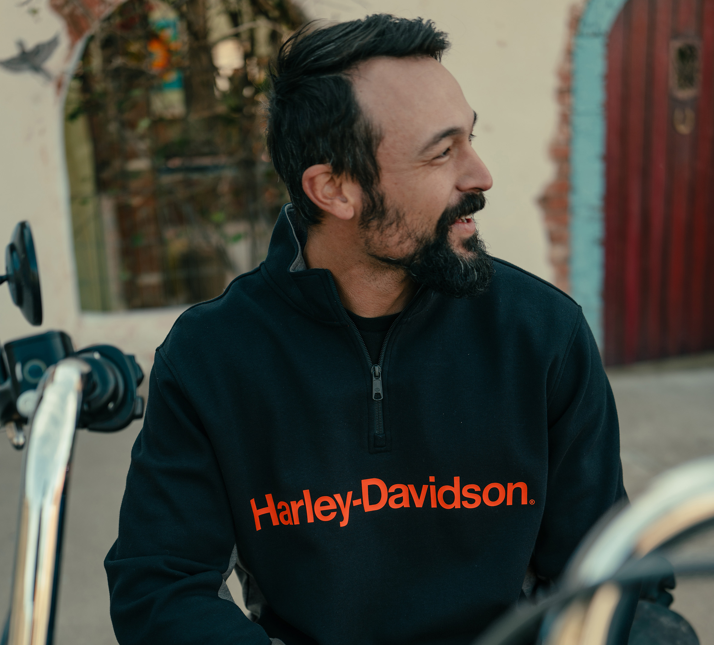 Men's H-D TECH 1/4 Zip Fleece | Harley-Davidson APAC