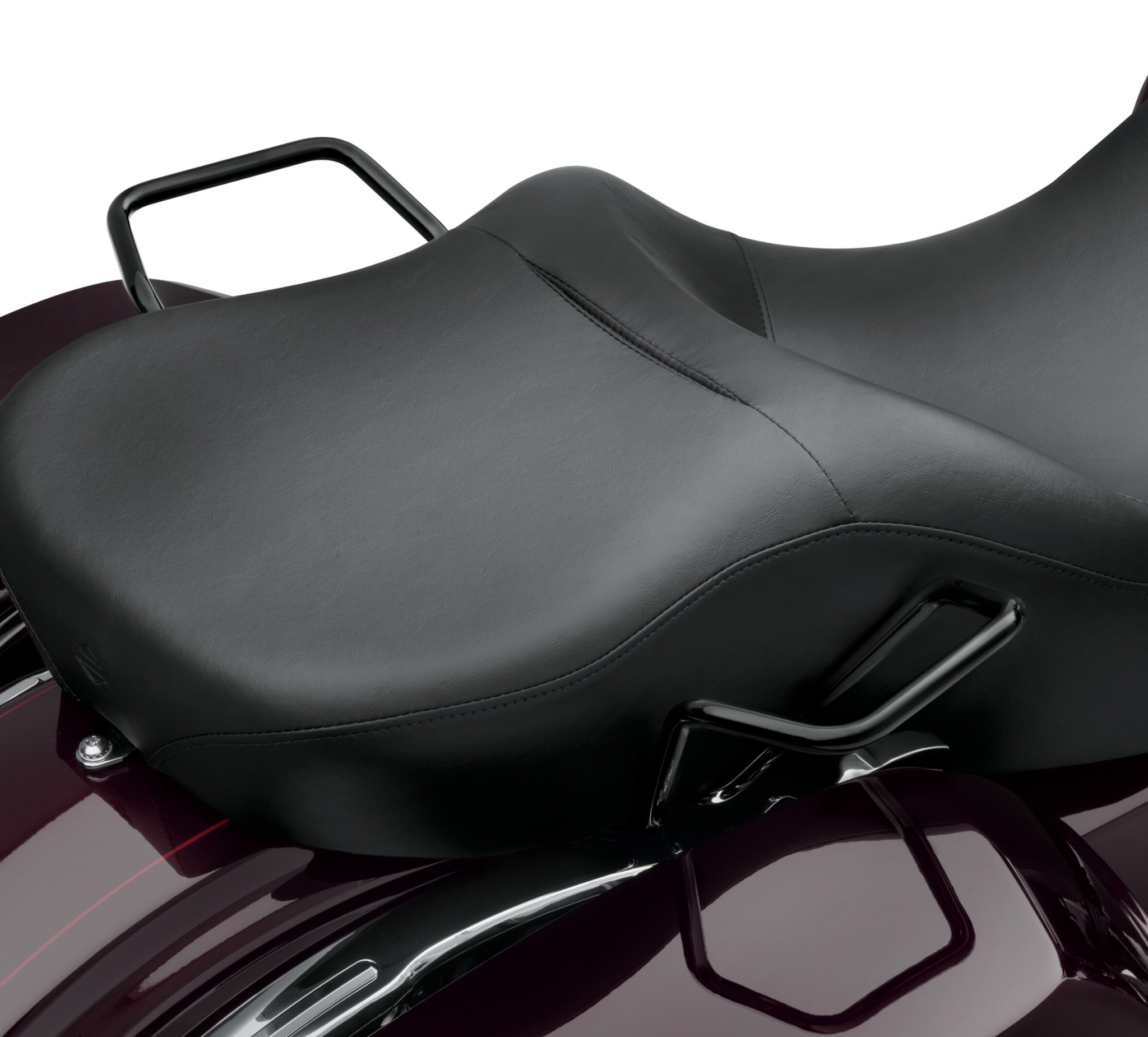 Black Rear Passenger Grab Bar Handle Rail For Suzuki Hayabusa GSXR1300 99-07 - HTTMT