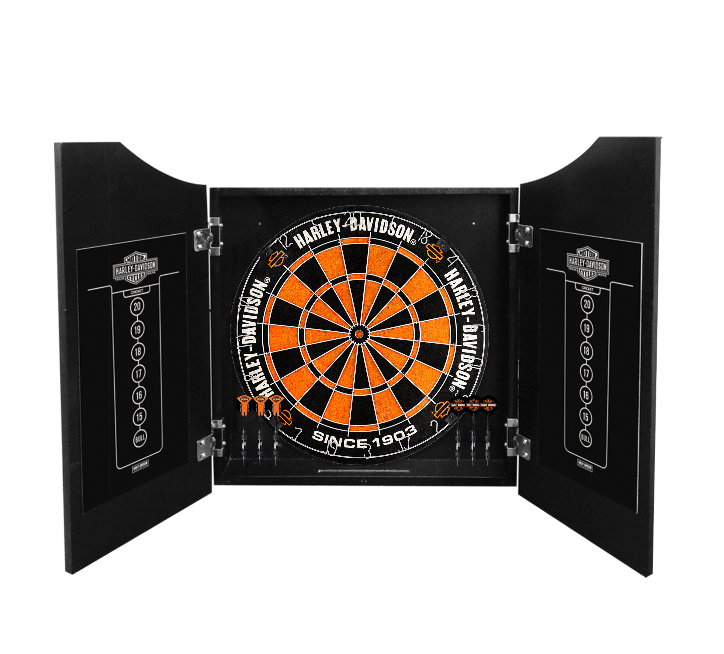 H-D Classic Dartboard Cabinet Kit