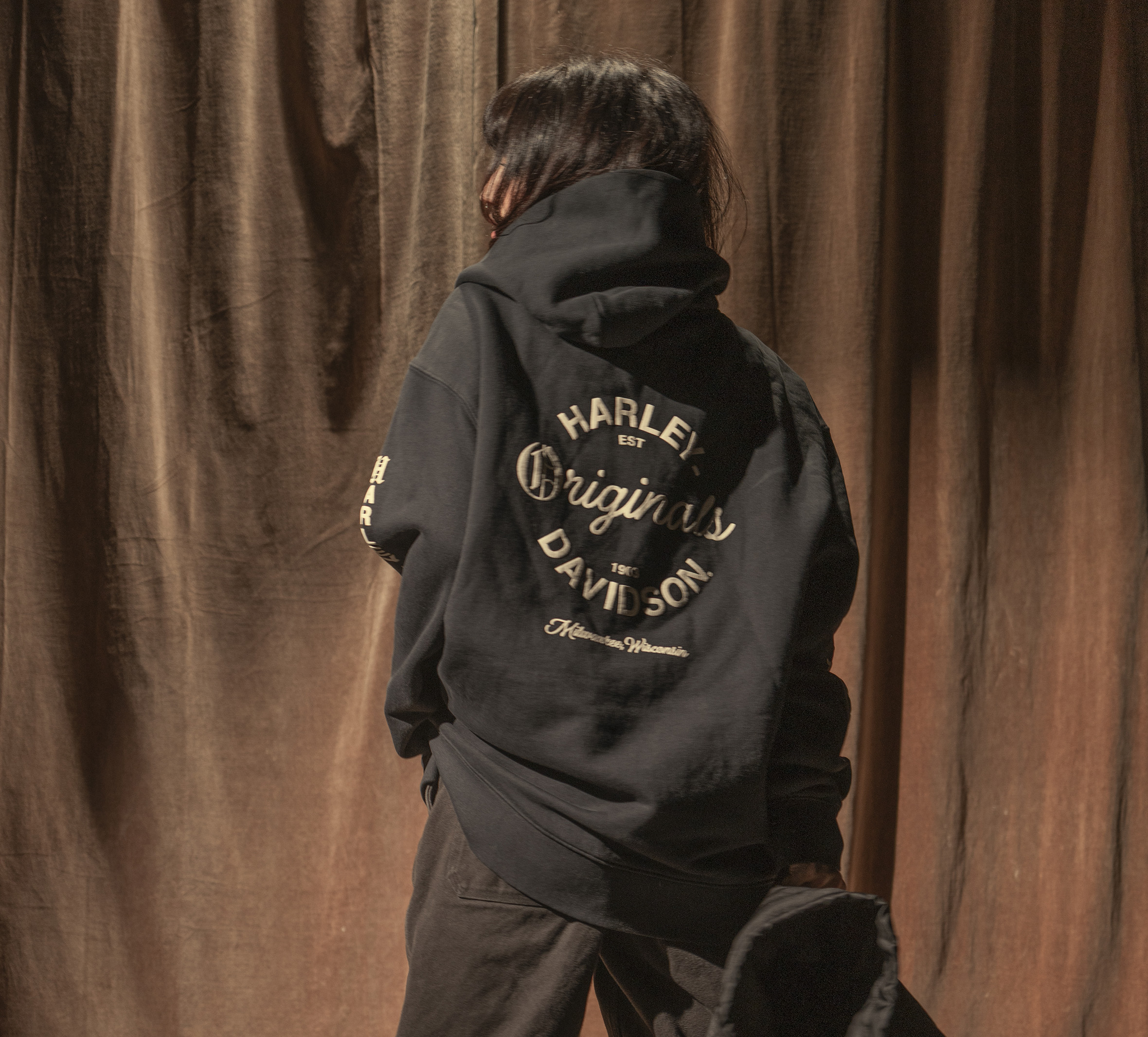 Originals Script Hoodie Sweatshirt