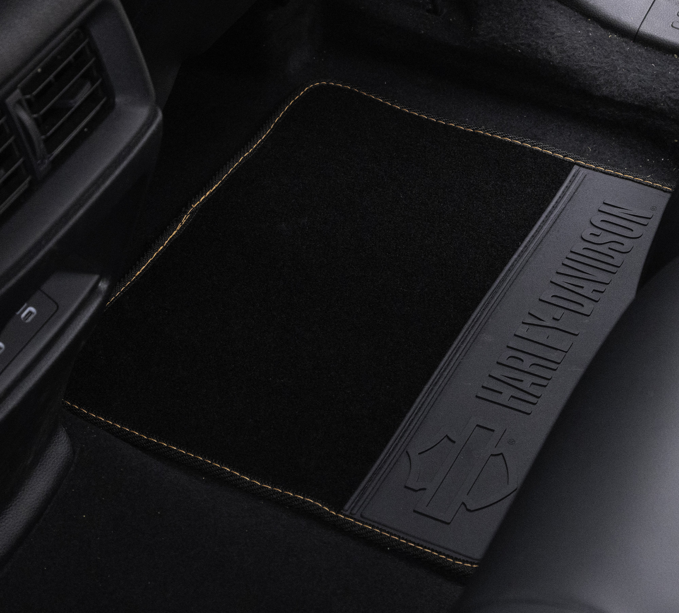 Carpeted Floor Mat Set of 4 Pieces