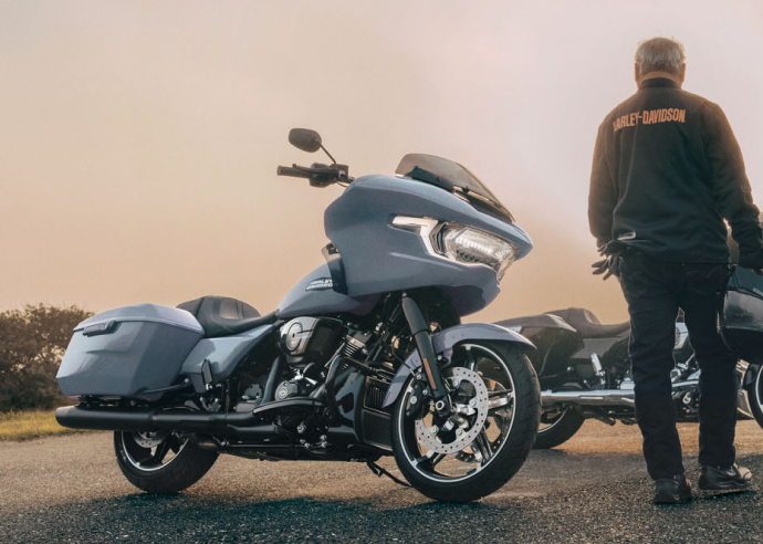 Prezentační snímek motocyklu Road Glide