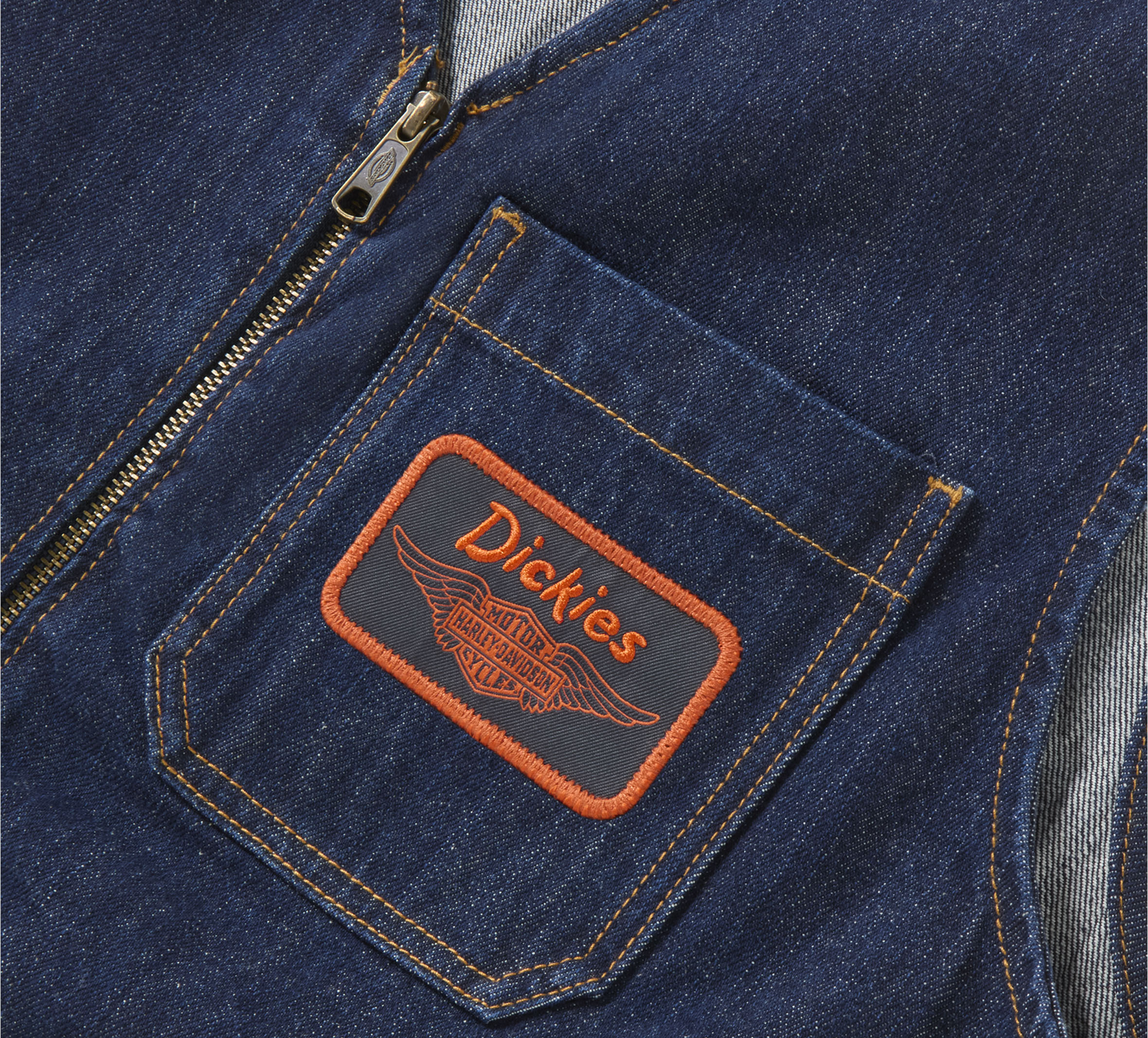 Dickies x H-D Denim Vest