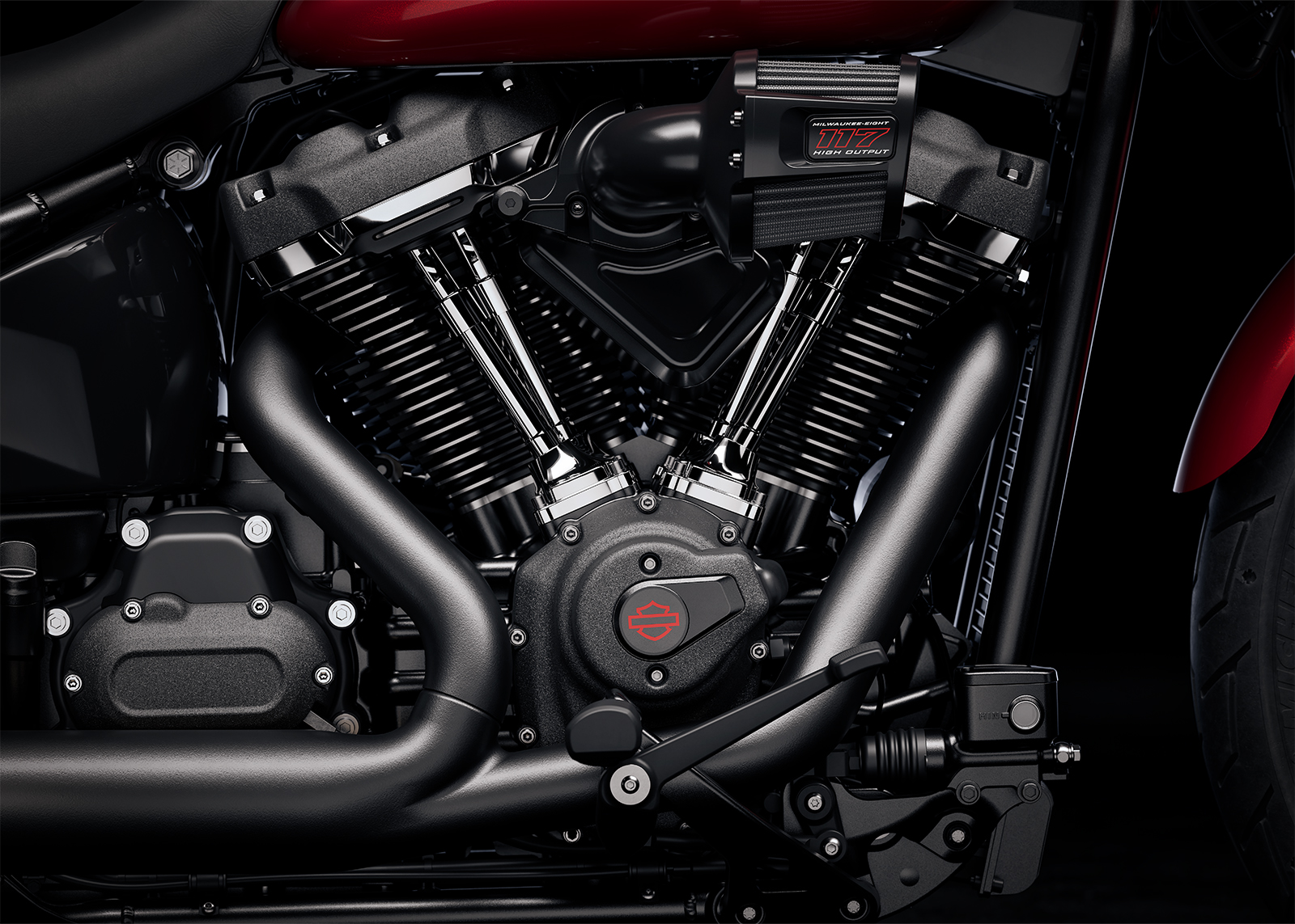 2025 Low Rider S motorcycle engine