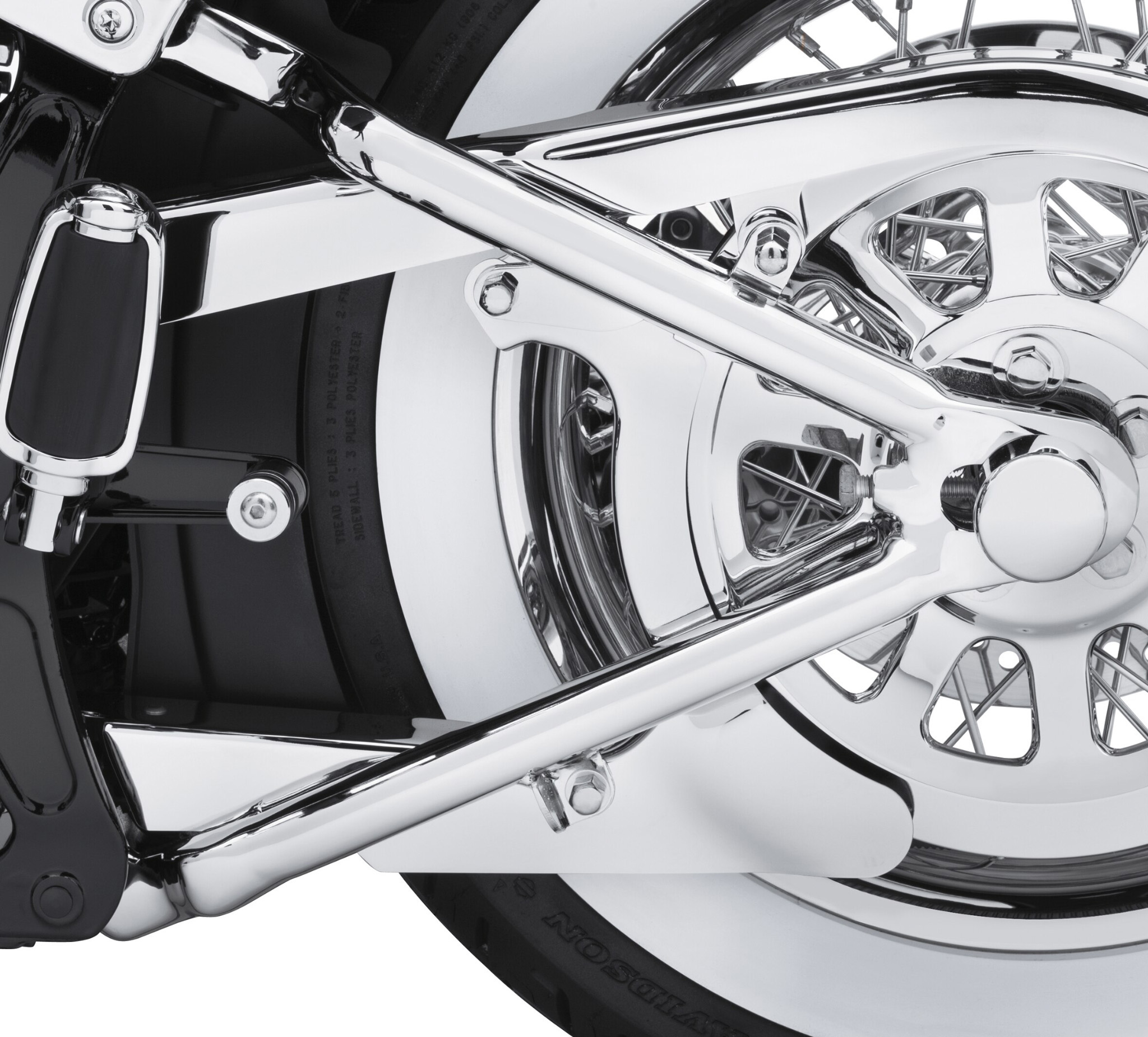 Chrome Lower Belt Guard