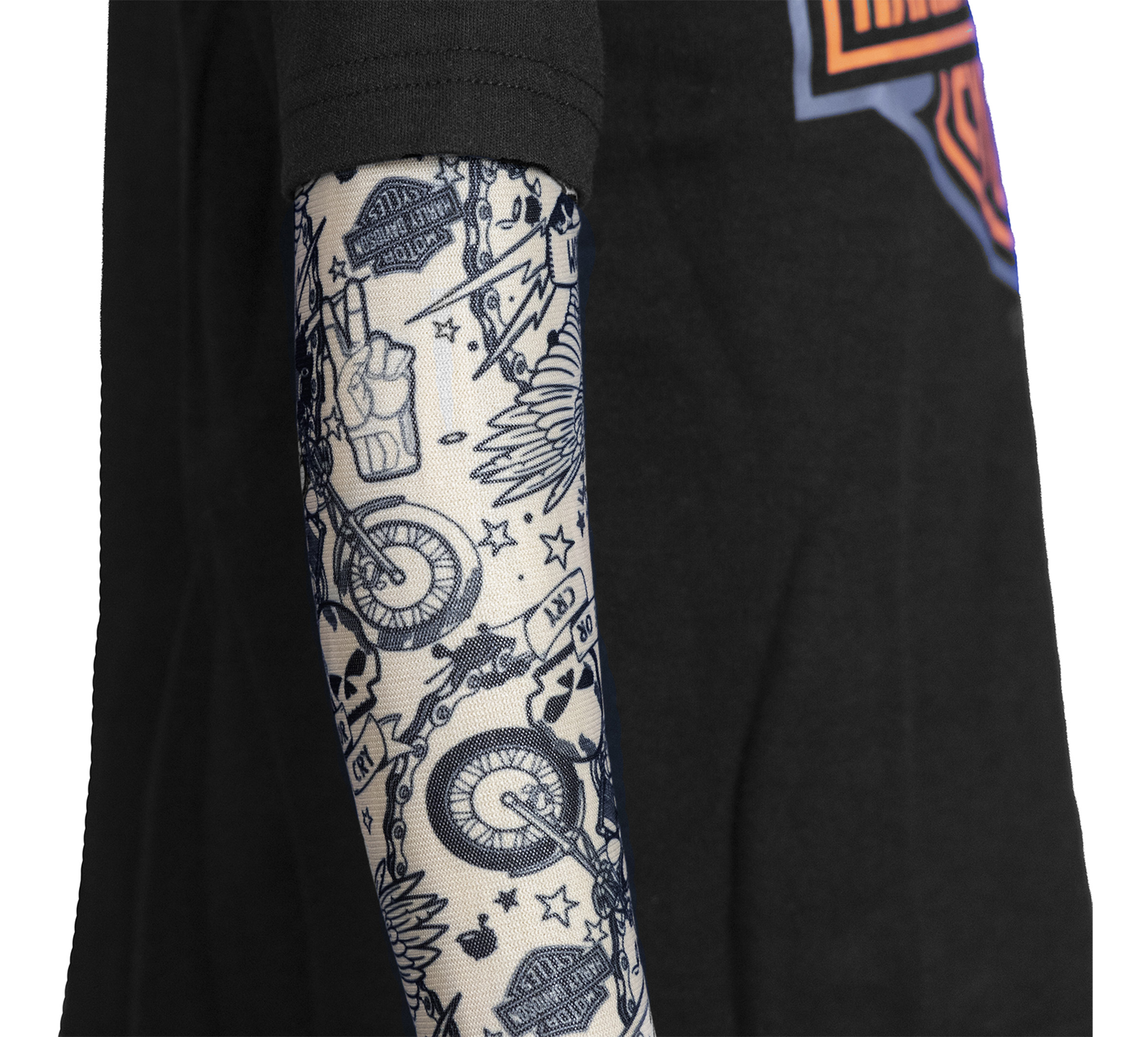 Toddler Boy's Tattoo Sleeve Tee