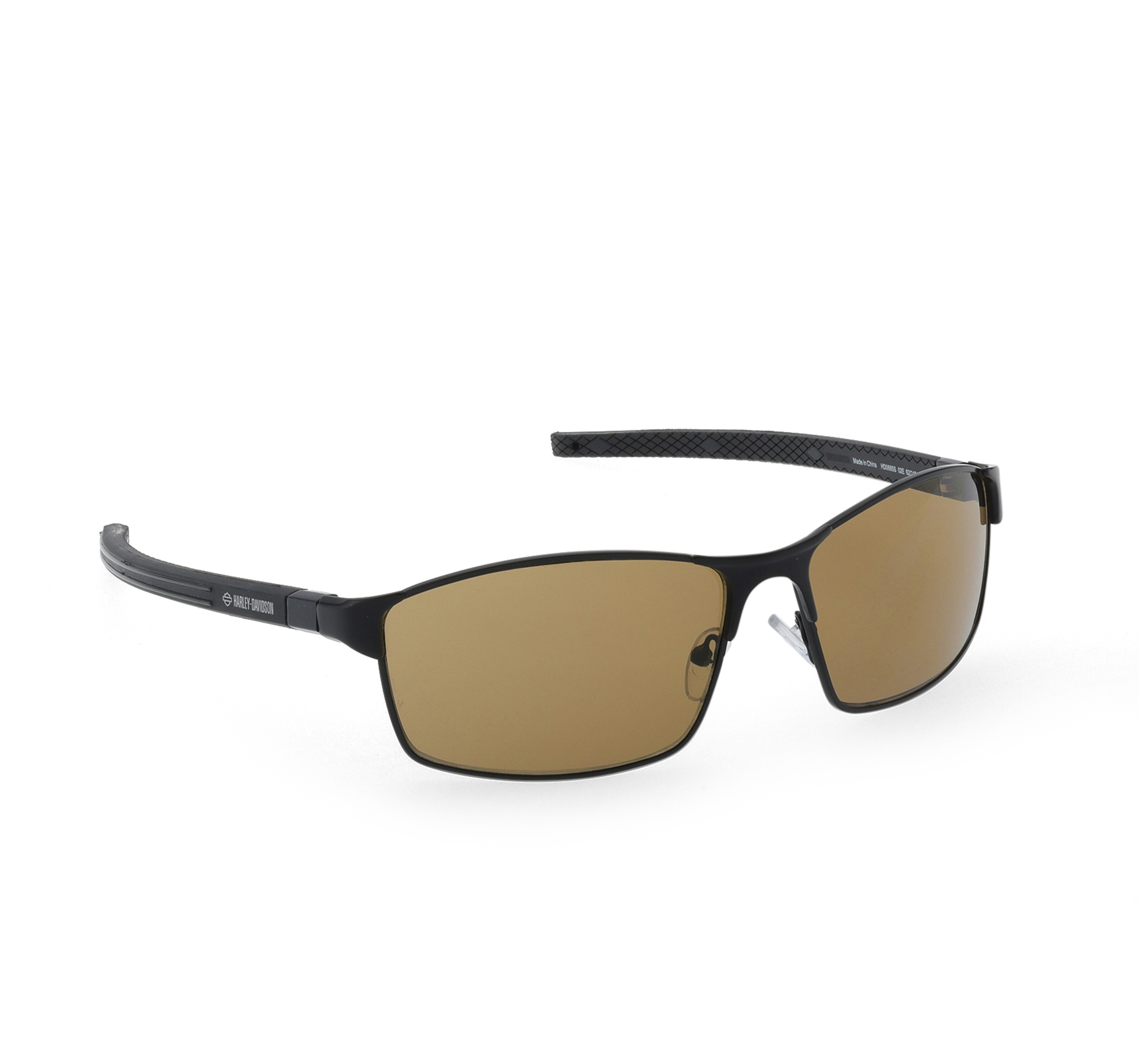 Rectangular Metal Wrap   Lifestyle Sunglasses