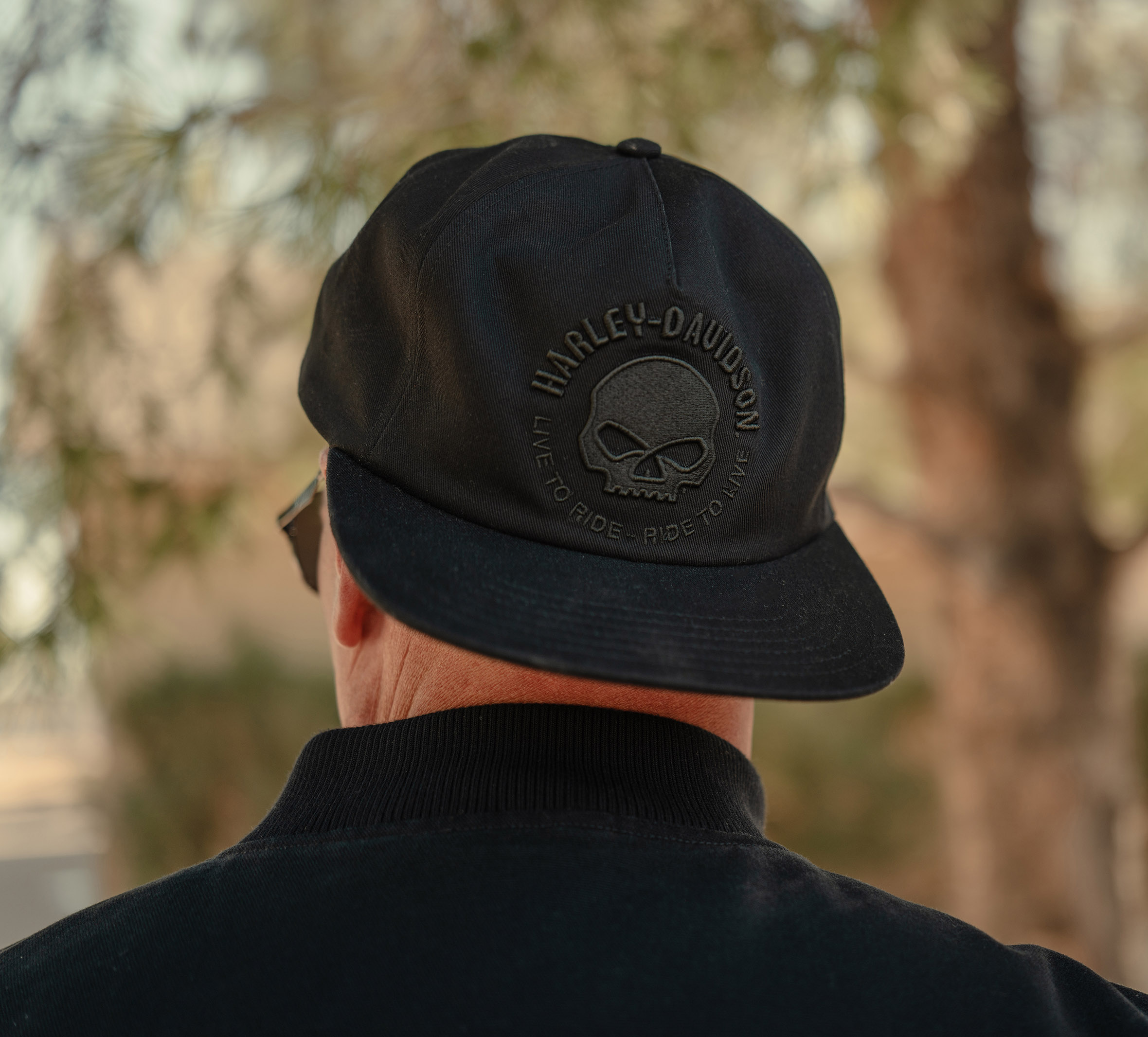 Men's Willie G Skull Snapback Cap | Harley-Davidson USA