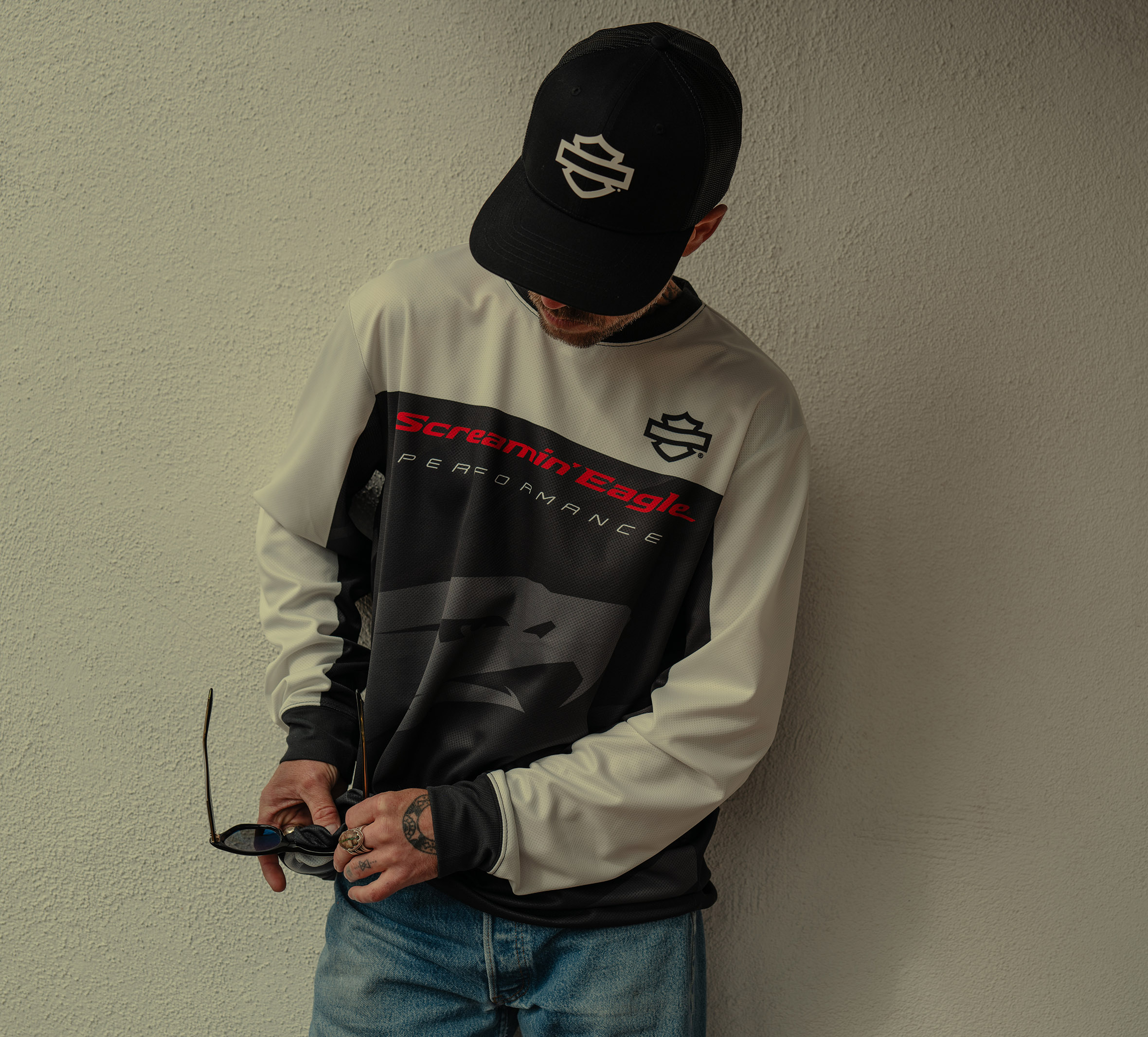 Screamin' Eagle Race Jersey para hombre