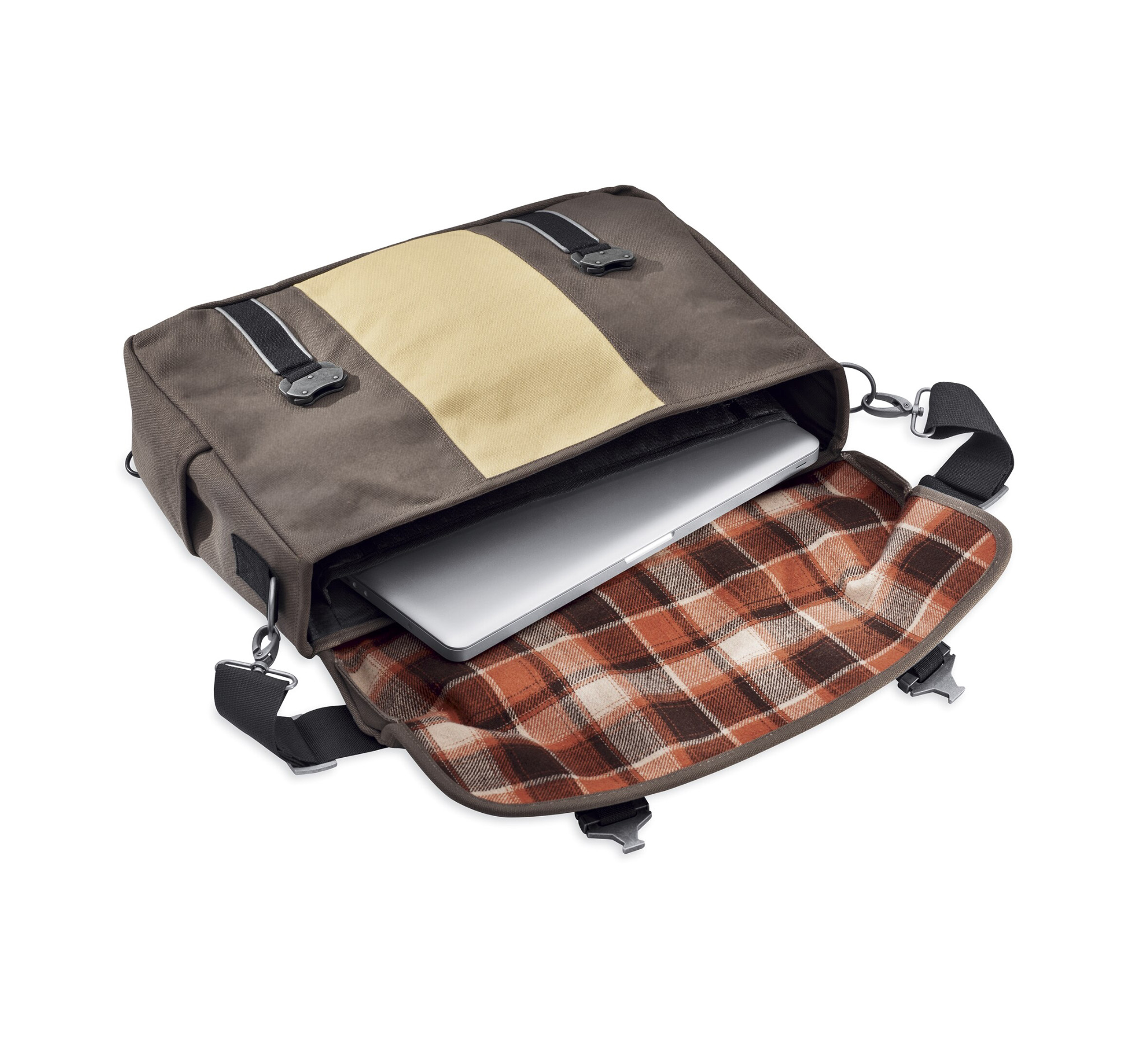 HDMC Messenger Bag - Brown/Tan