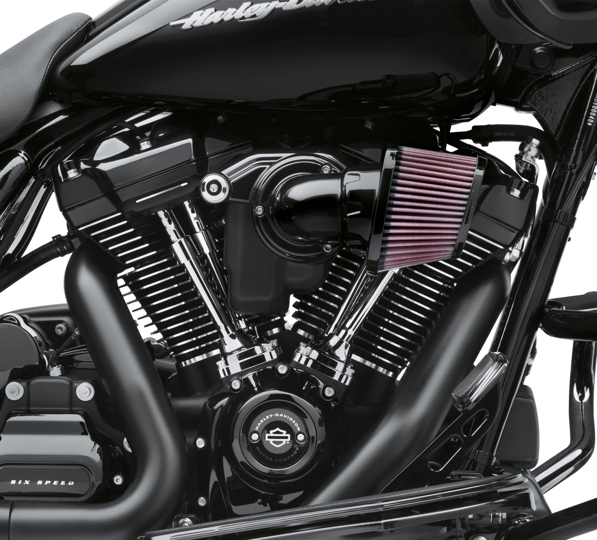 Milwaukee-Eight Gloss Black Lower Rocker Box Cover