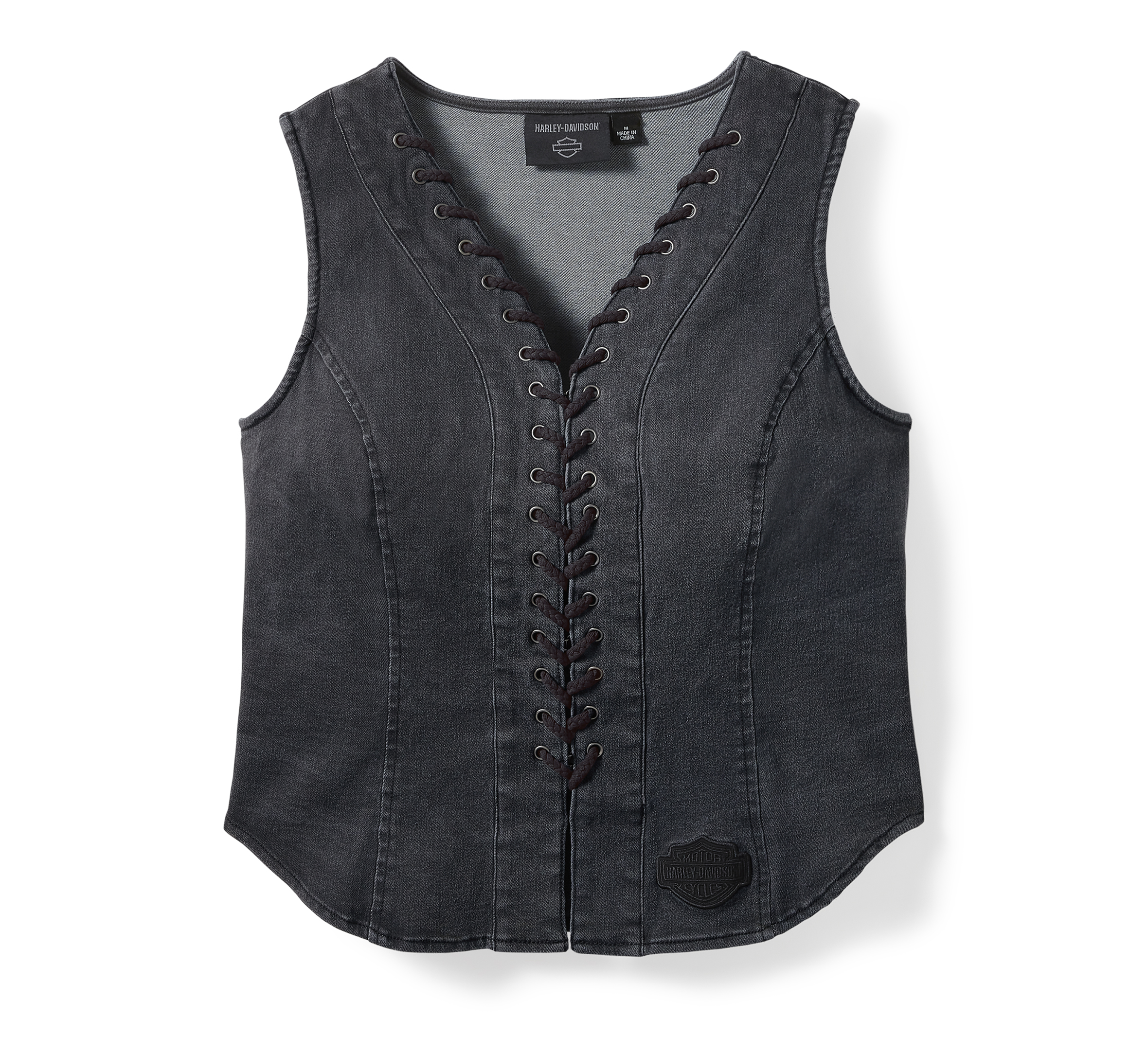 Women's Lace Up Vest