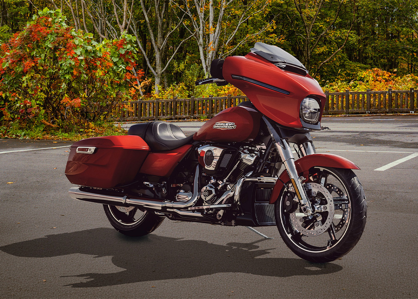 2026 Street Glide in Blood Orange