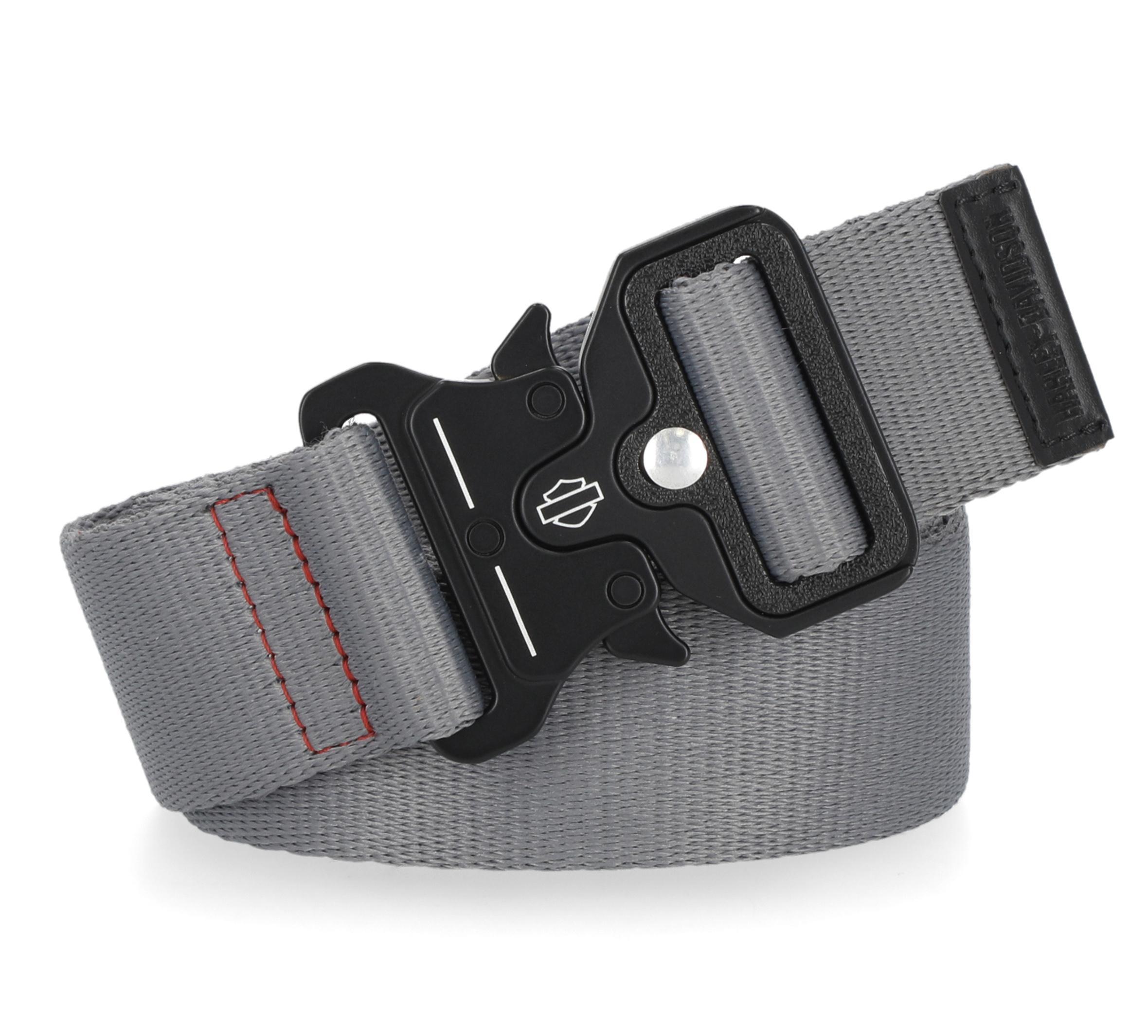 Men's Tactical Rubber Patch Grey Belt