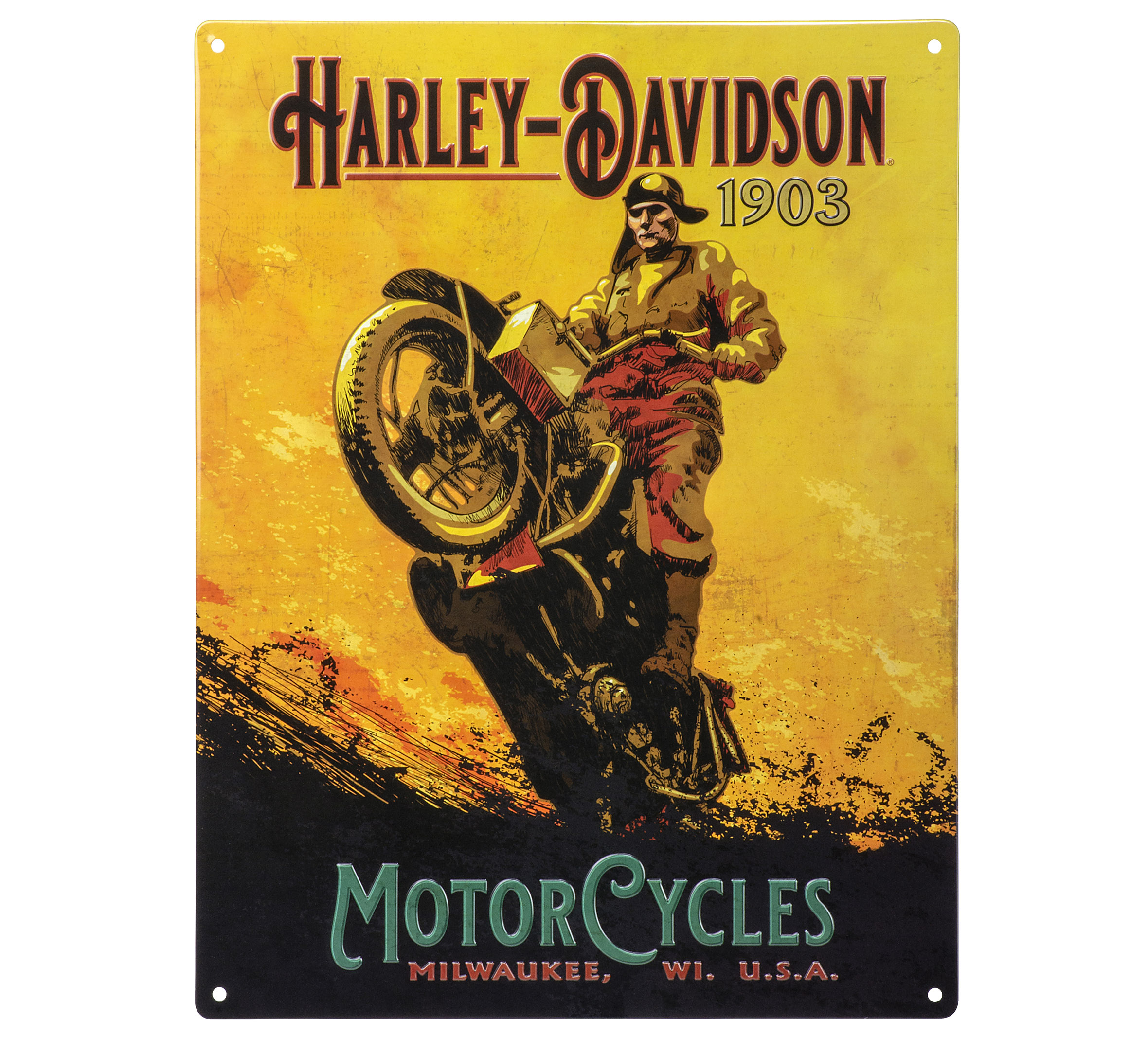 Harley-Davidson Hillclimber Tin Sign