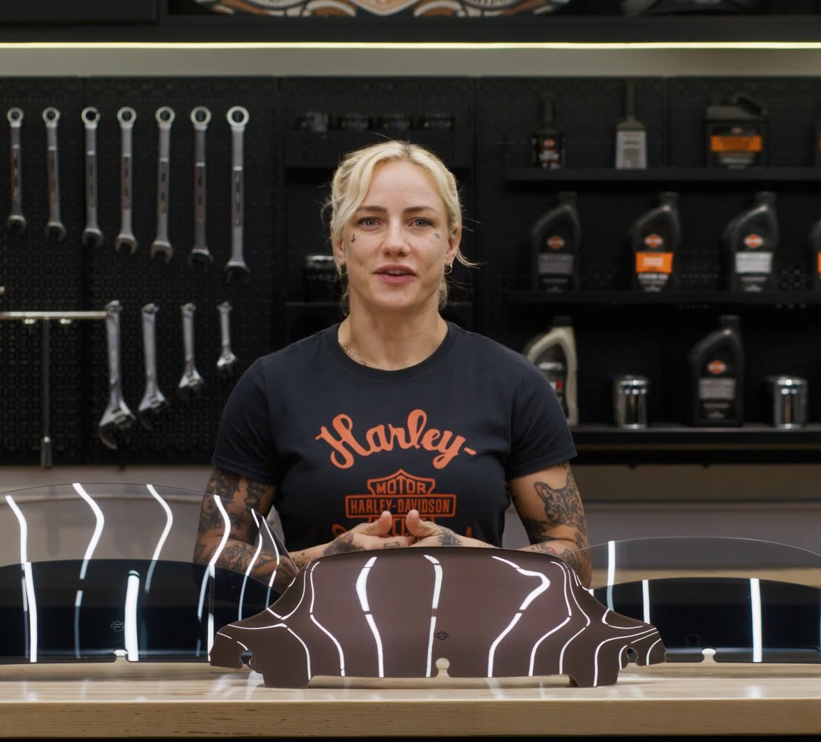 Wind Splitter 7 in. Windshield