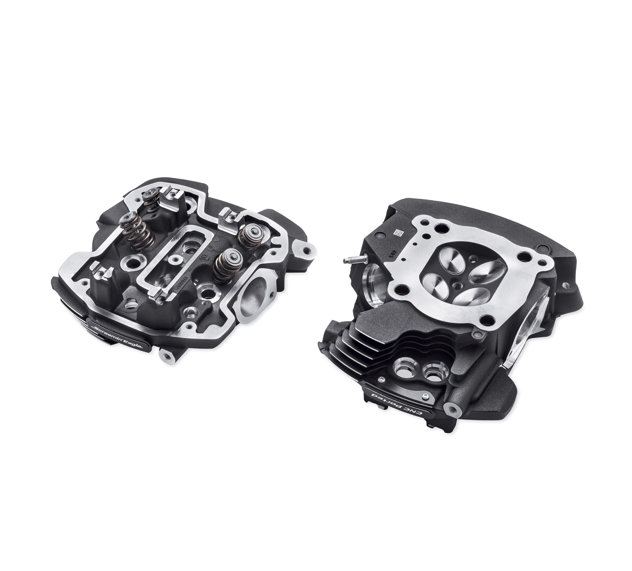 Screamin' Eagle Milwaukee-Eight Engine CNC Ported Cylinder Heads