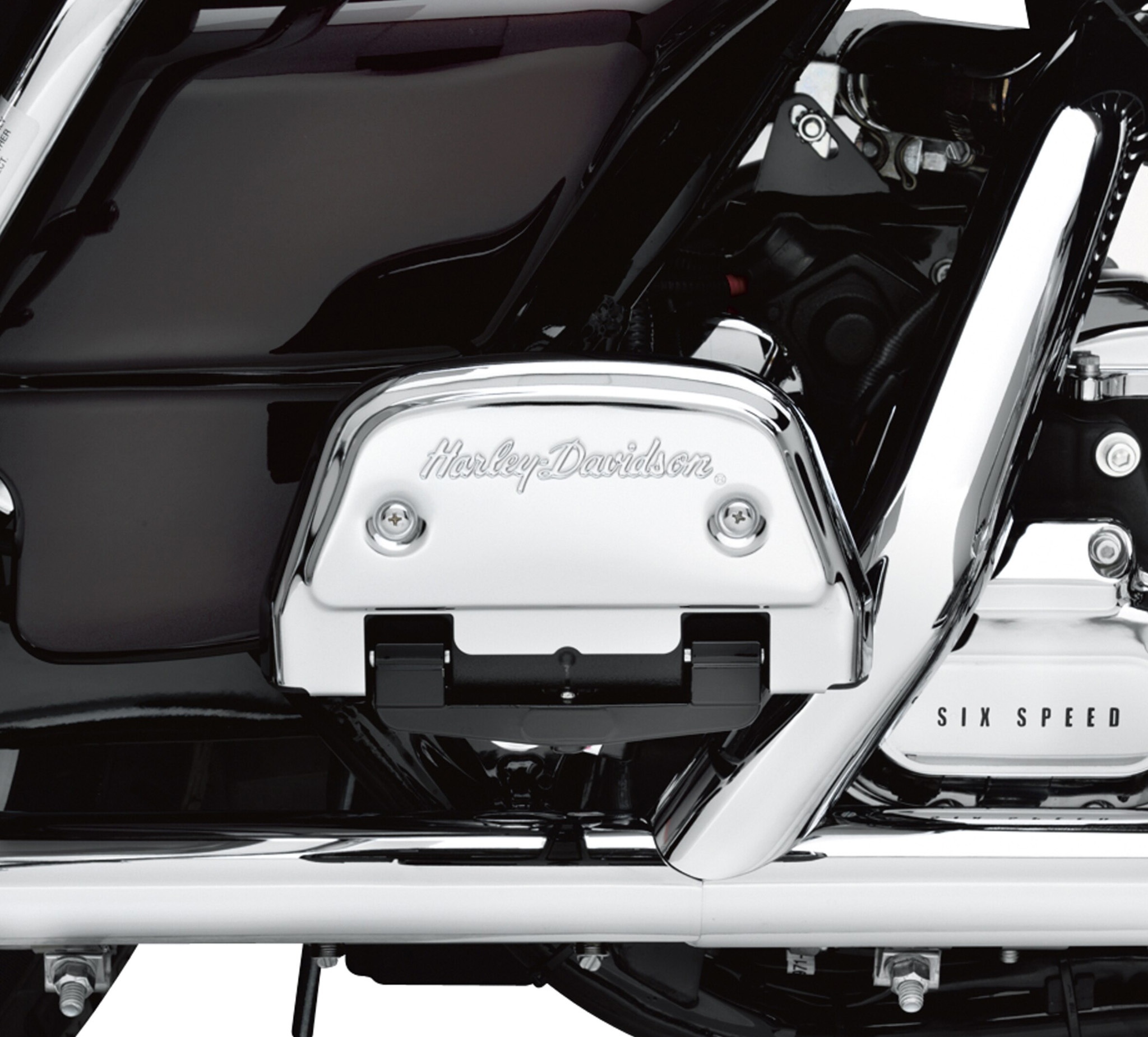 Harley-Davidson Script Passenger Footboard Covers