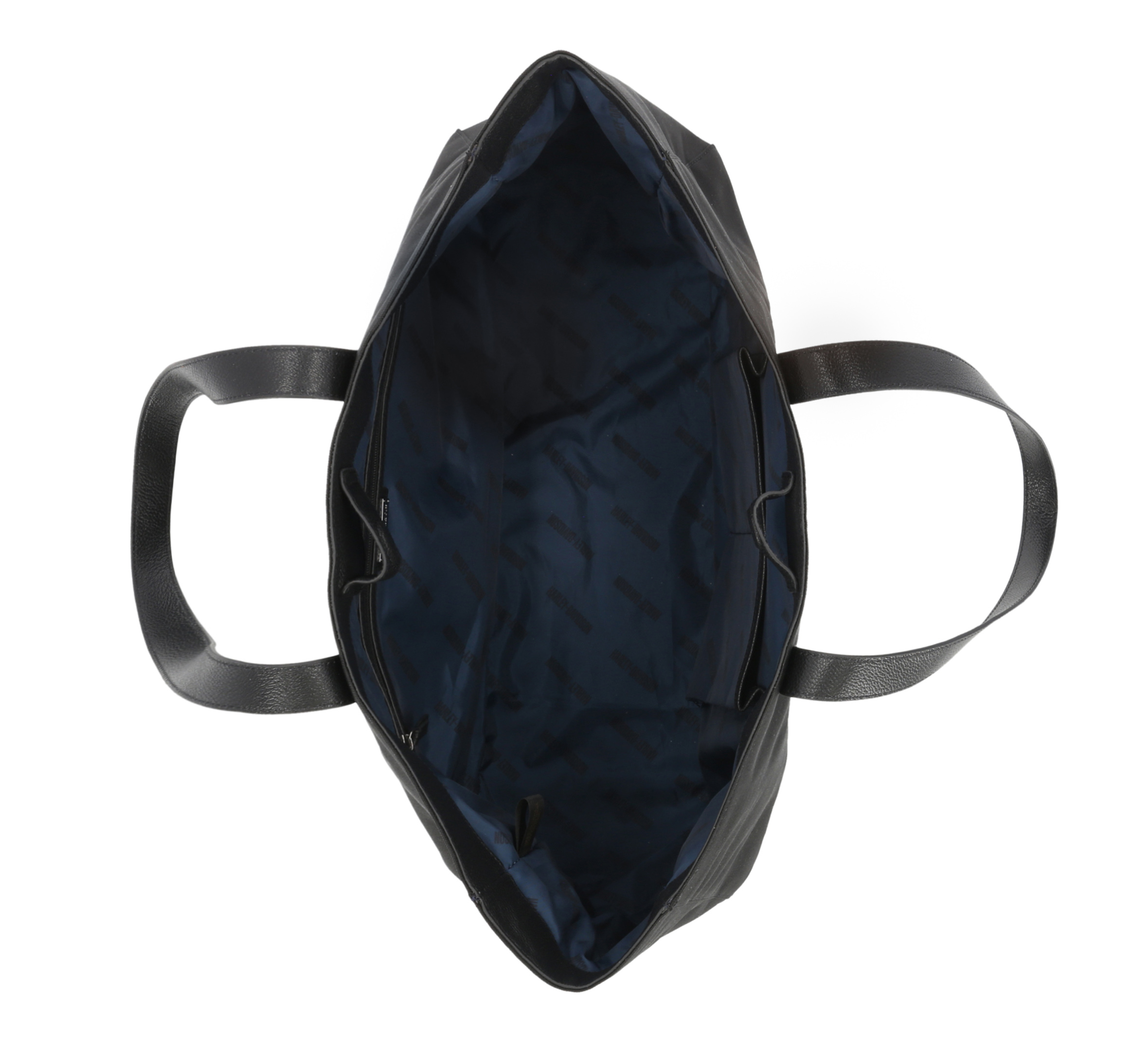 Bar & Shield Studded Tote Bag