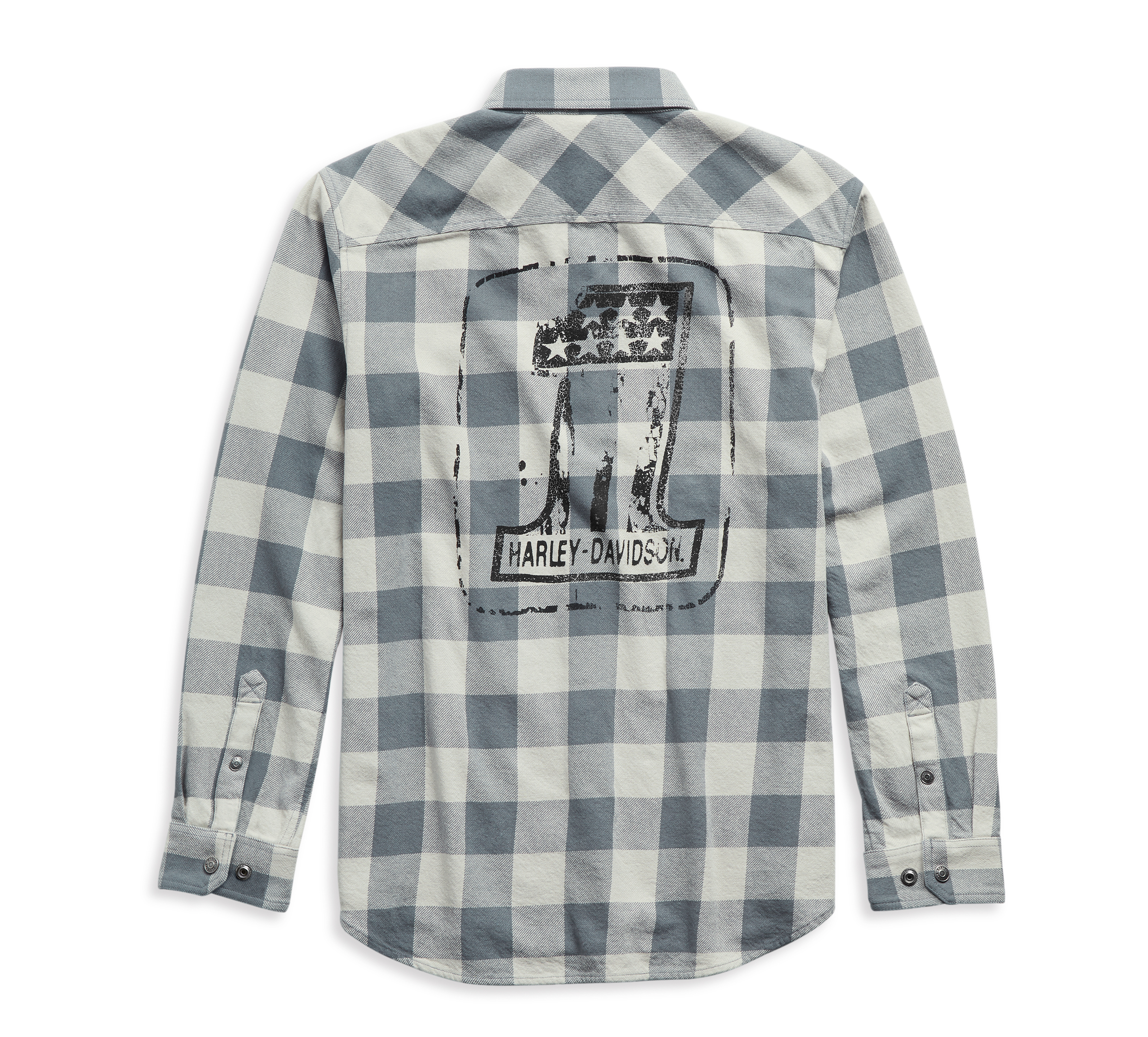 Men's #1 Logo Plaid Shirt