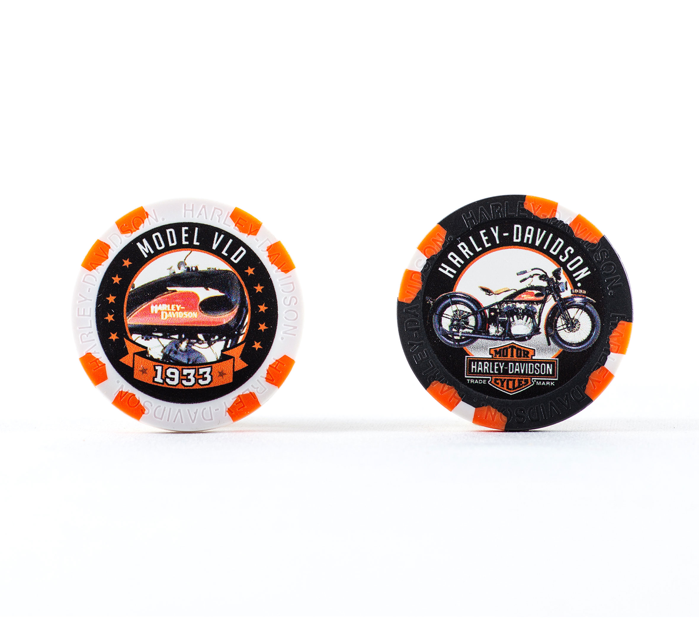 Limited Edition: Vintage Collectable Poker Chips Series 7 1933 Model VLD
