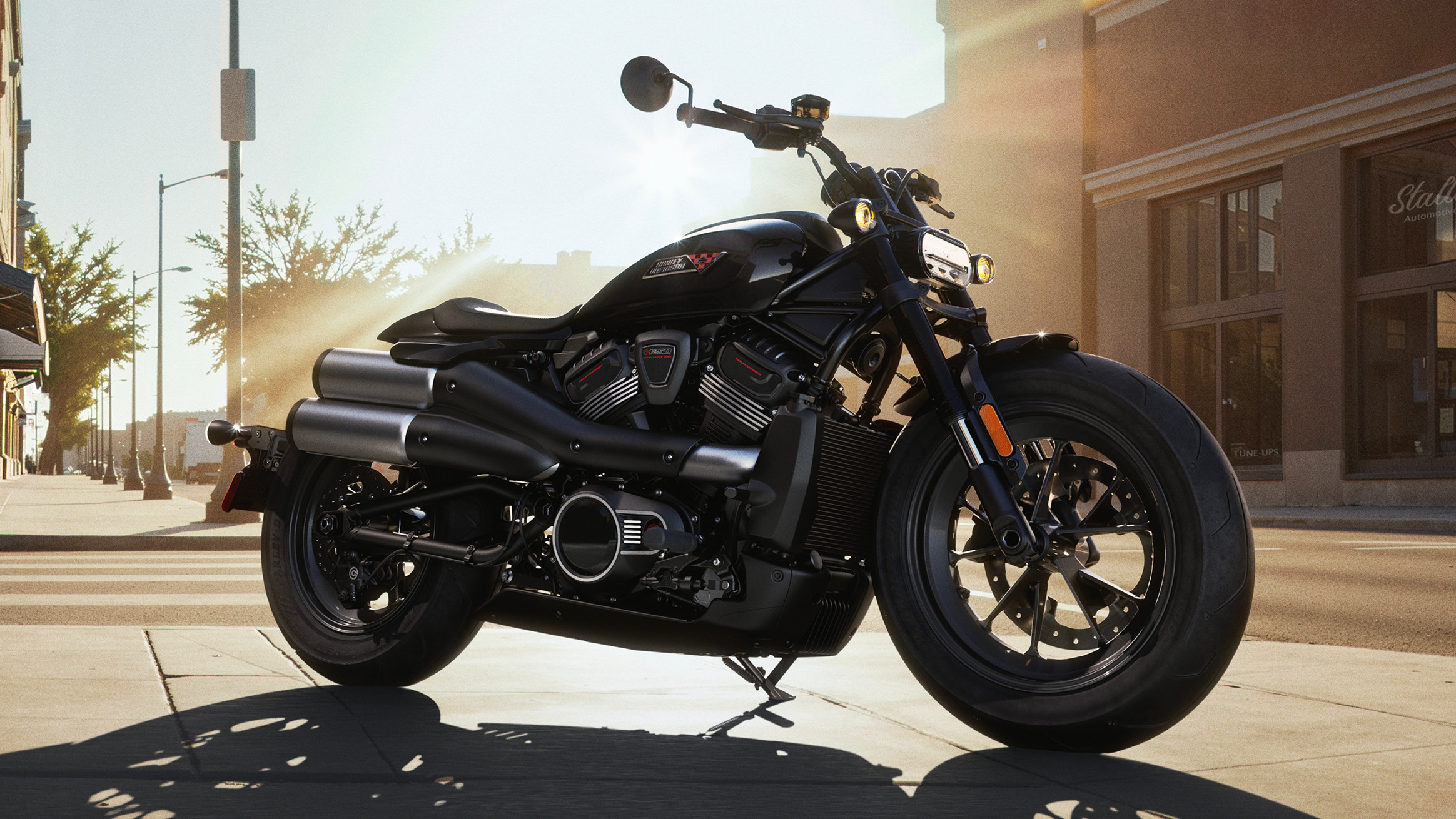 Elegantes Harley Davidson Sport Bilder