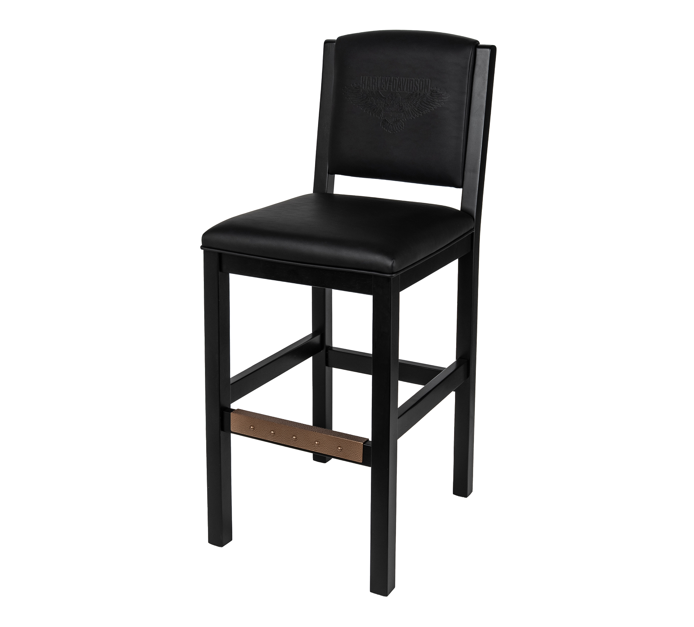H-D Bar & Shield Eagle Backrest Bar Stool