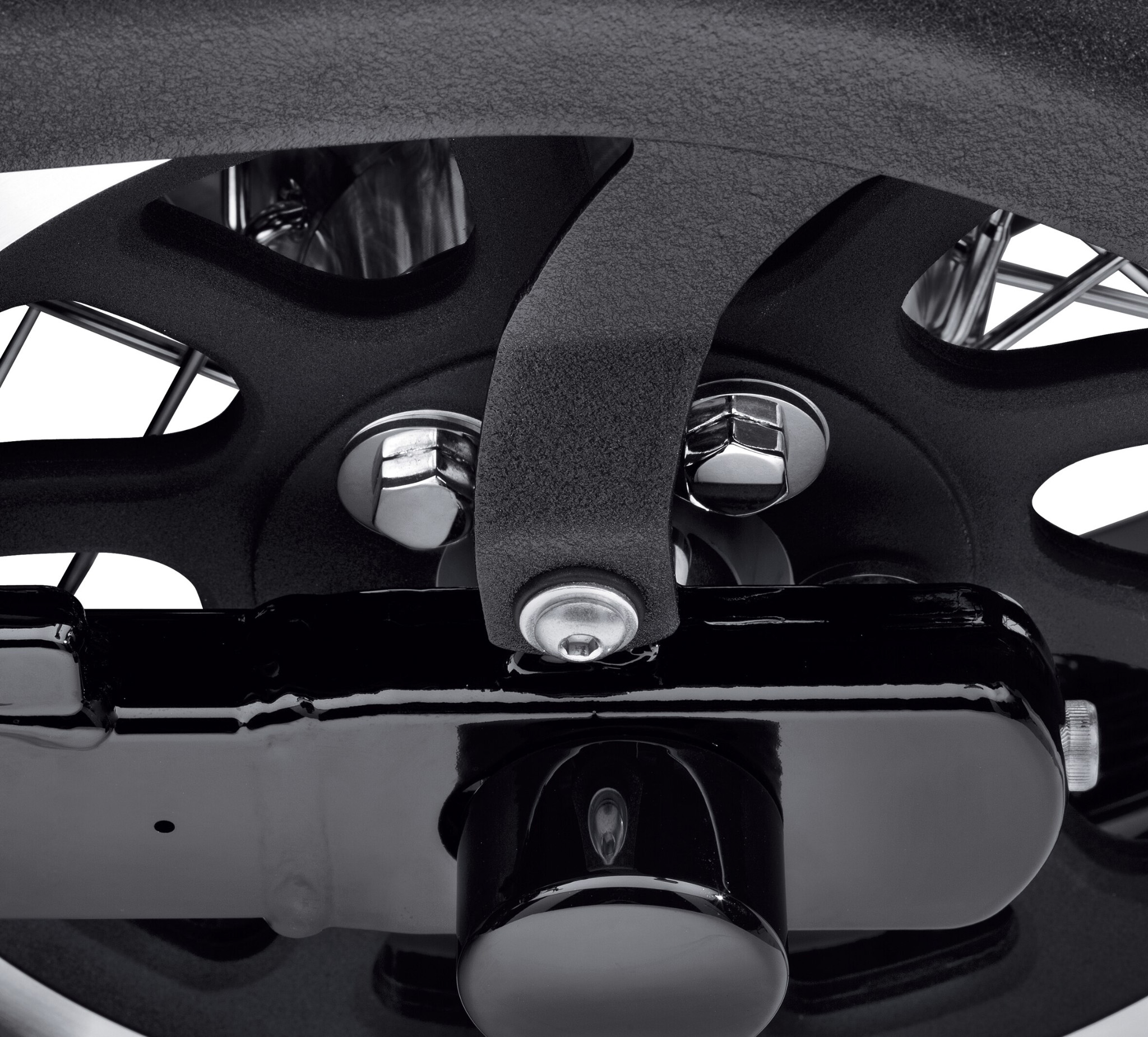 Chrome Hex Head Sprocket Hardware