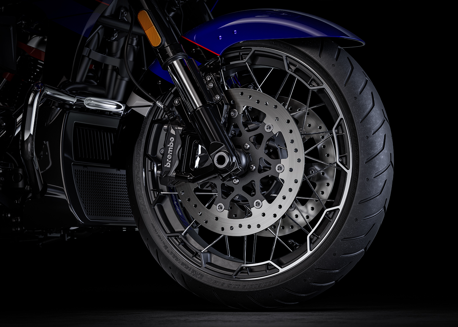 2025 CVO Road Glide motorcycle new cast wheels