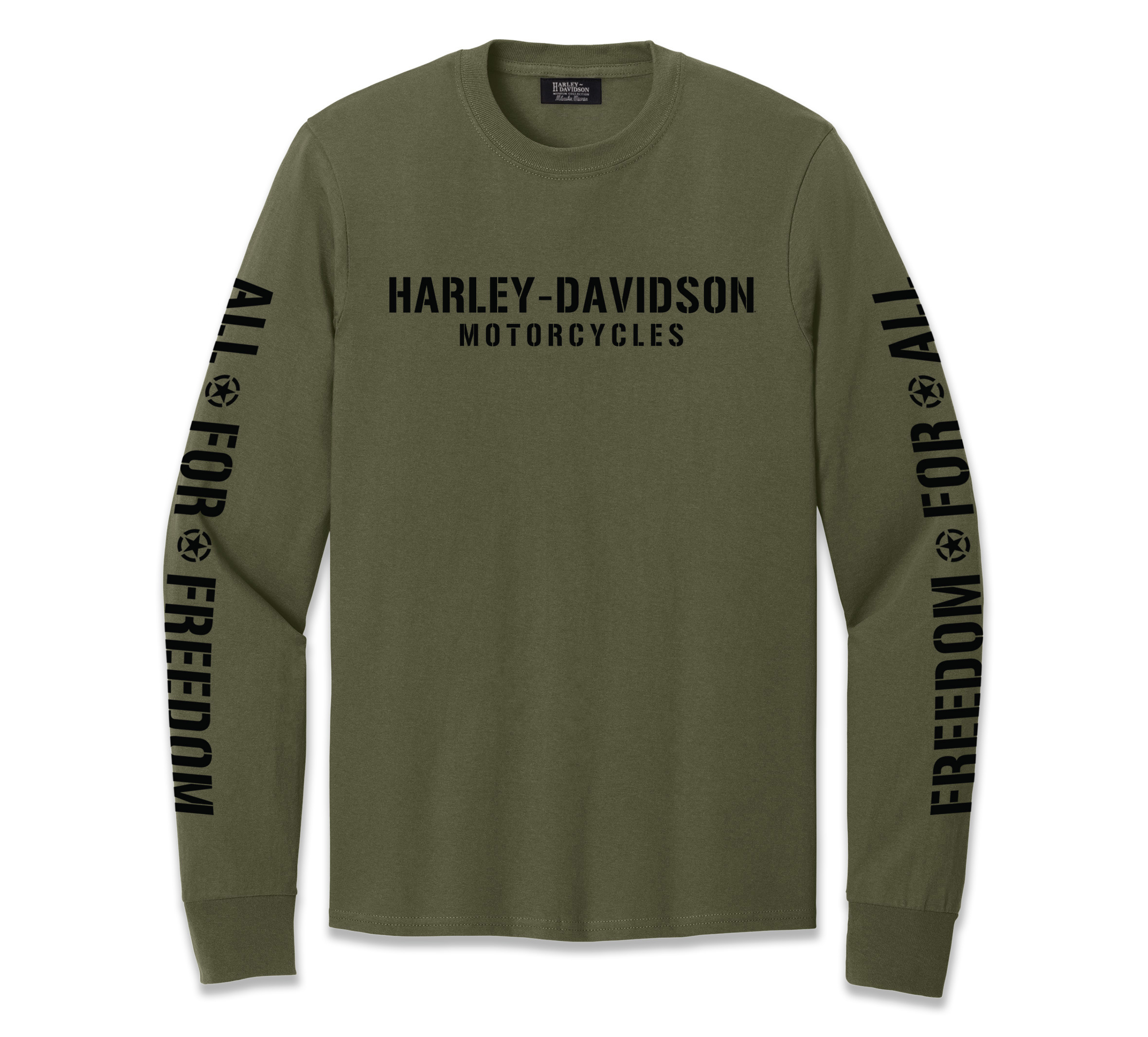 All for Freedom Long Sleeve Tee | Harley-Davidson USA